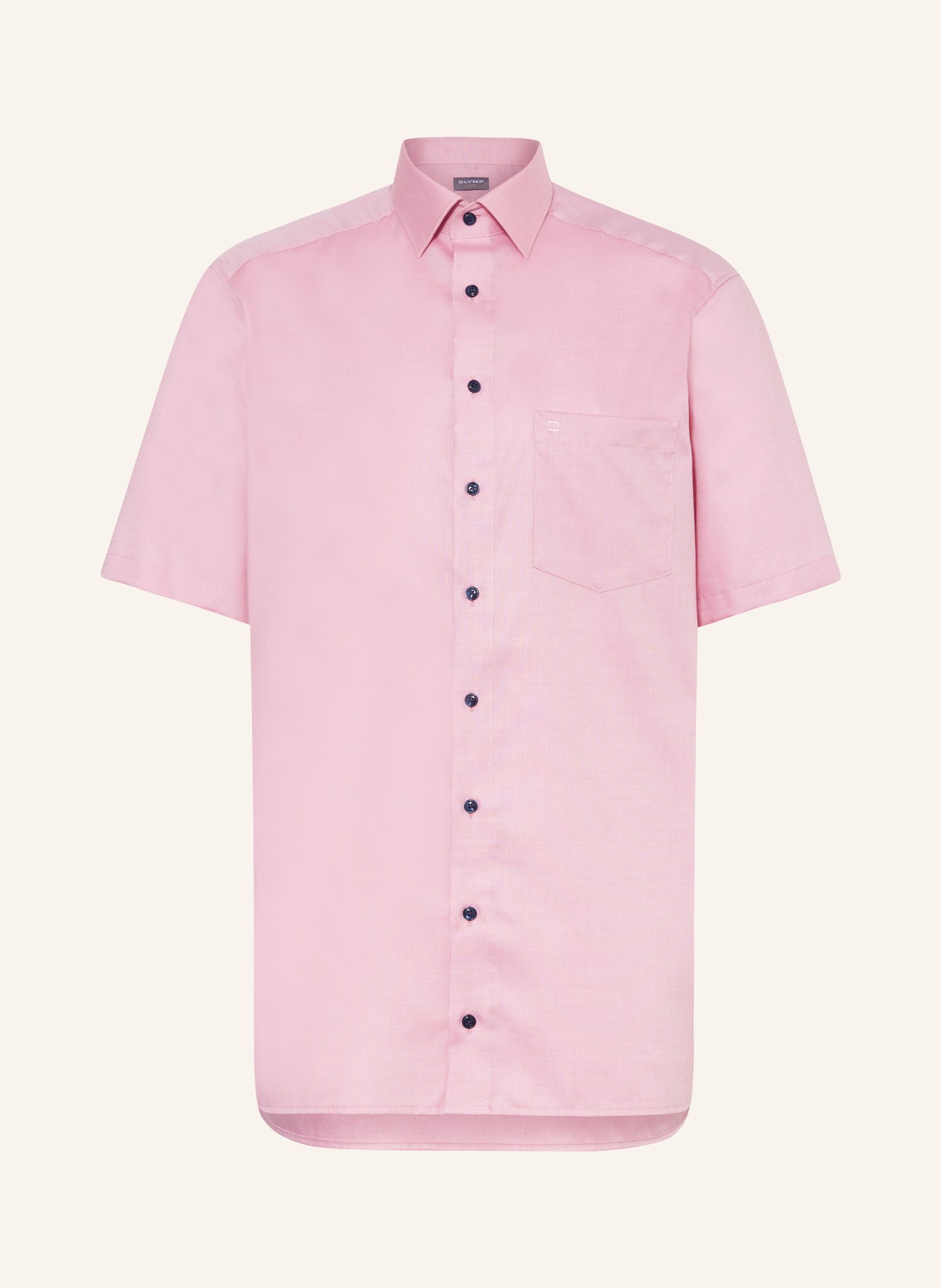 OLYMP Kurzarm-Hemd Luxor comfort fit: ROSA