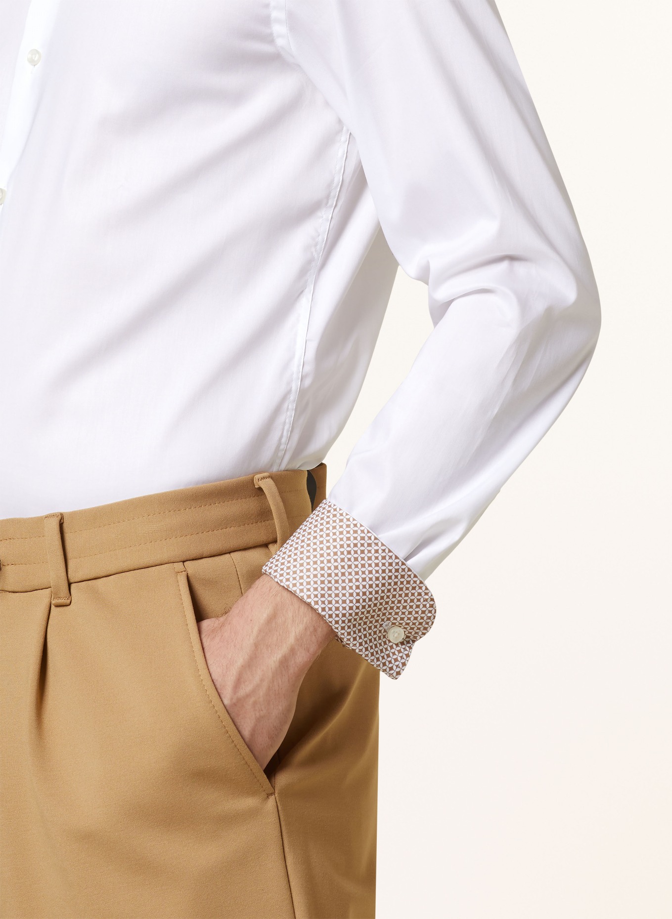 BOSS Shirt HANK slim fit, Color: WHITE (Image 5)