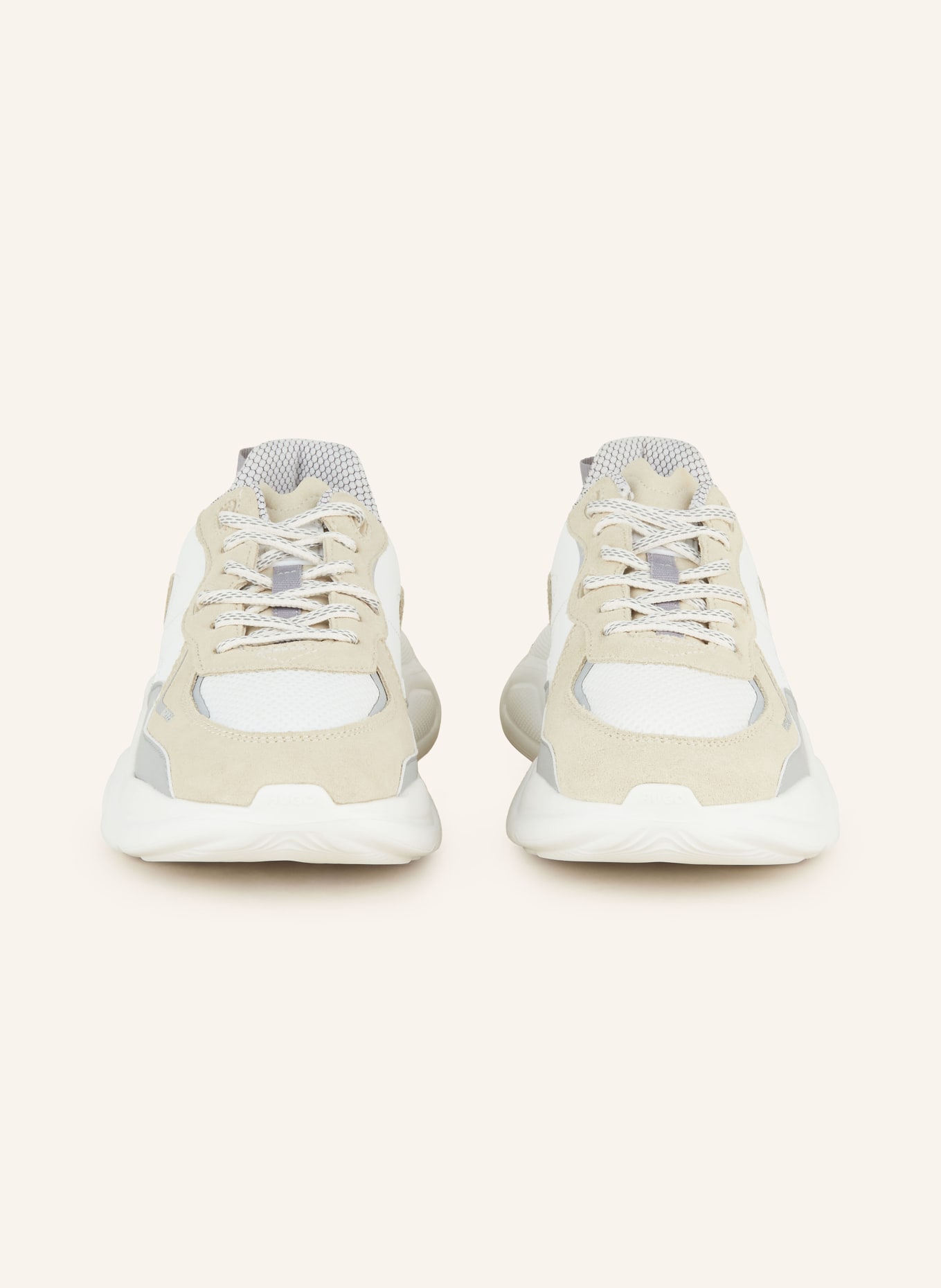 HUGO Sneakers LEON, Color: WHITE/ BEIGE (Image 3)