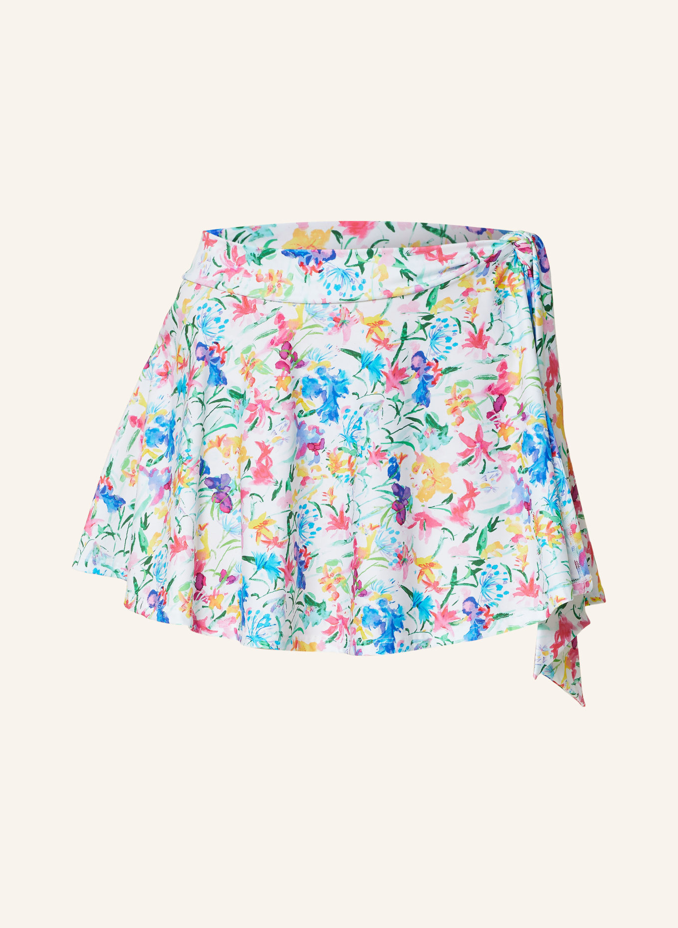 VILEBREQUIN Beach skirt HAPPY FLOWERS, Color: WHITE/ BLUE/ YELLOW (Image 1)