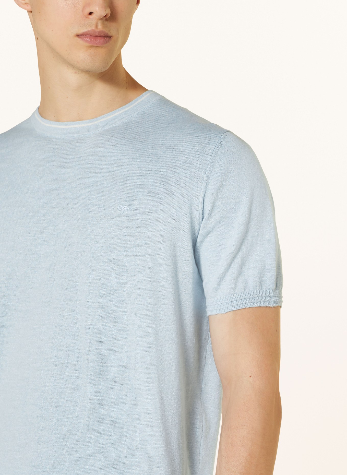 FYNCH-HATTON Úpletové tričko, Barva: TMAVĚ MODRÁ (Obrázek 4)