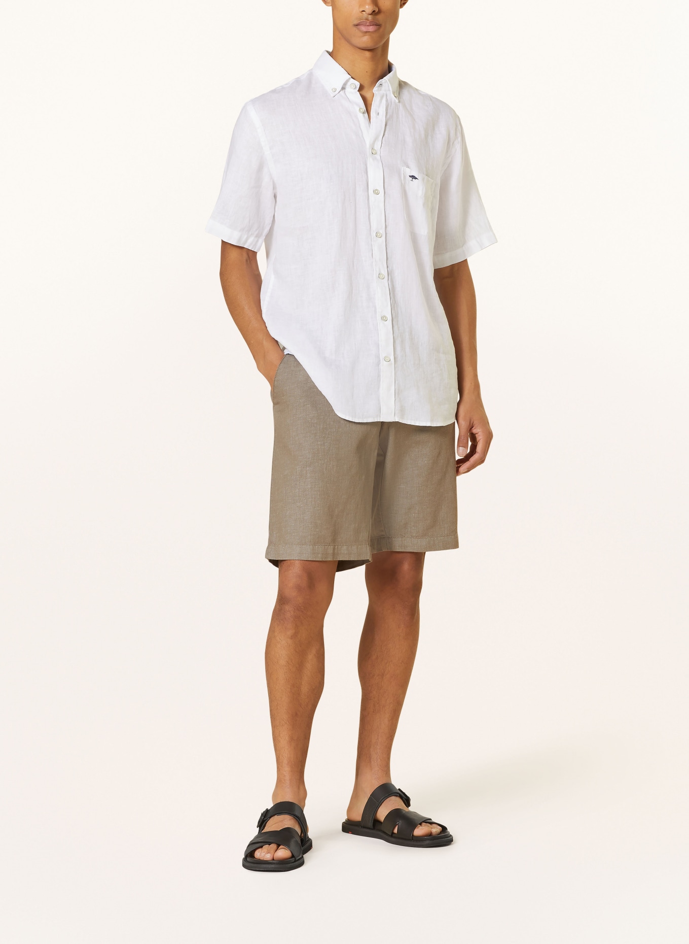 FYNCH-HATTON Shorts COLI regular fit, Color: OLIVE (Image 2)
