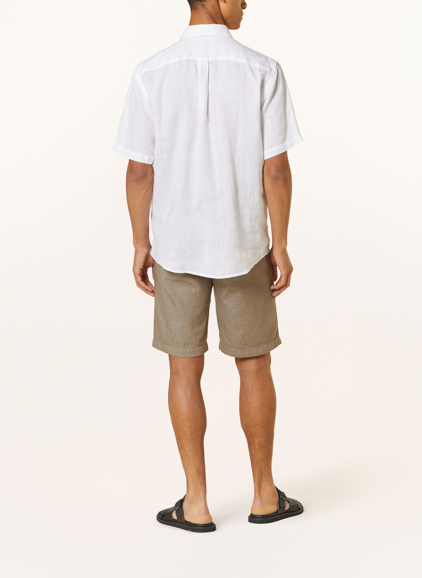 FYNCH-HATTON Shorts COLI regular fit, Color: OLIVE (Image 3)