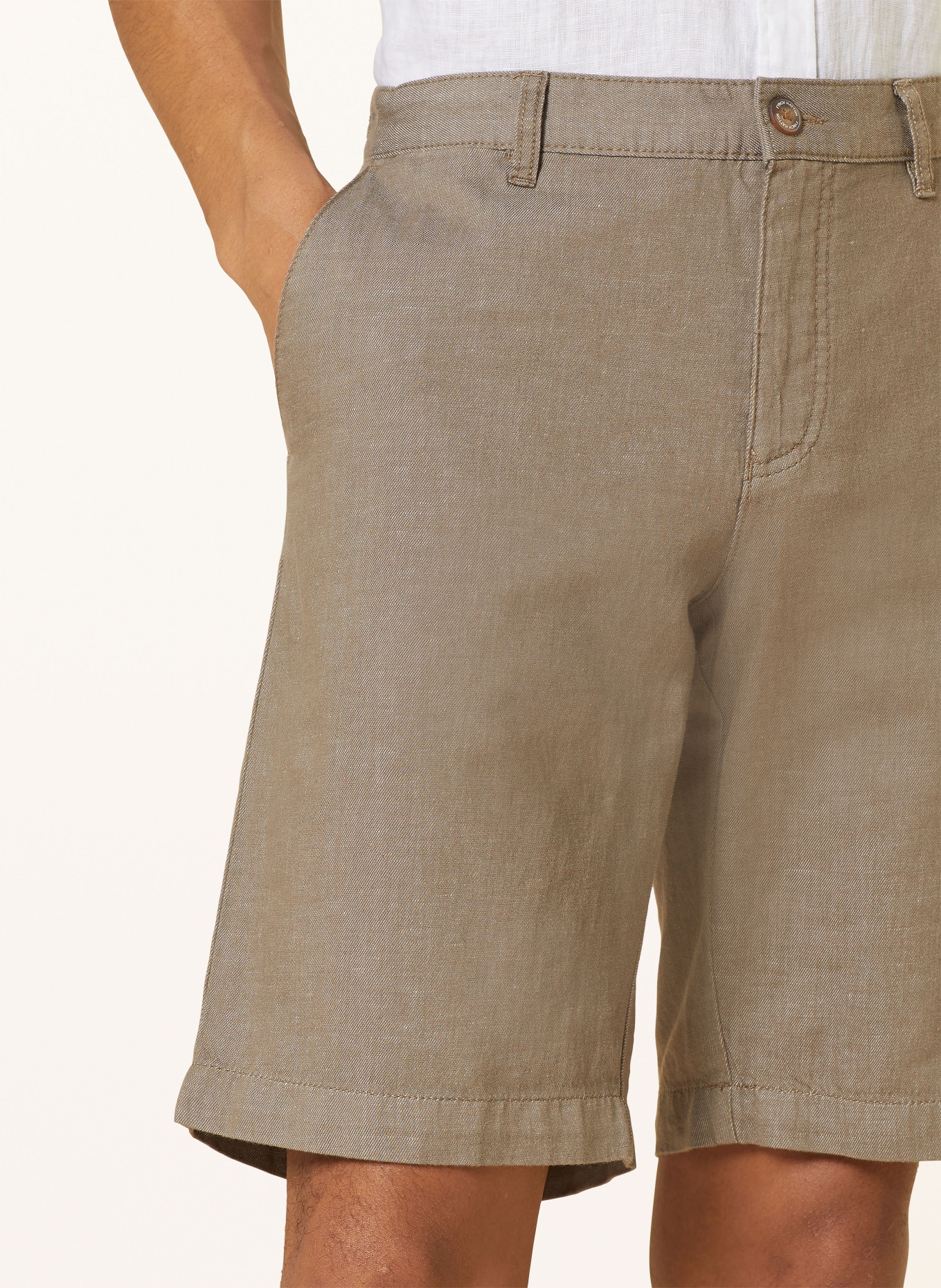 FYNCH-HATTON Shorts COLI regular fit, Color: OLIVE (Image 5)