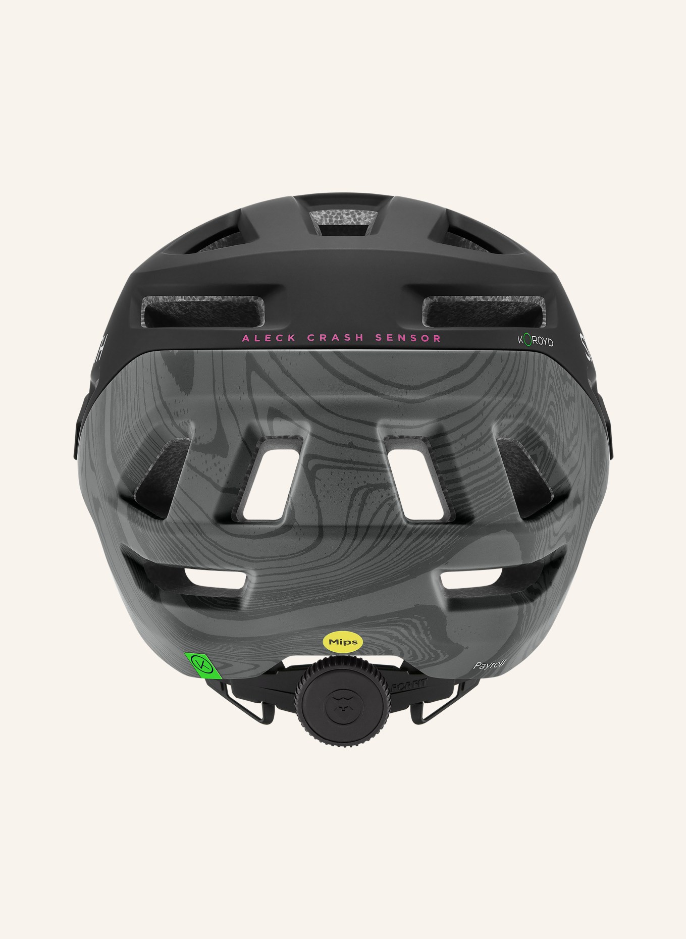 SMITH Cycling helmet PAYROLL MIPS, Color: BLACK (Image 2)