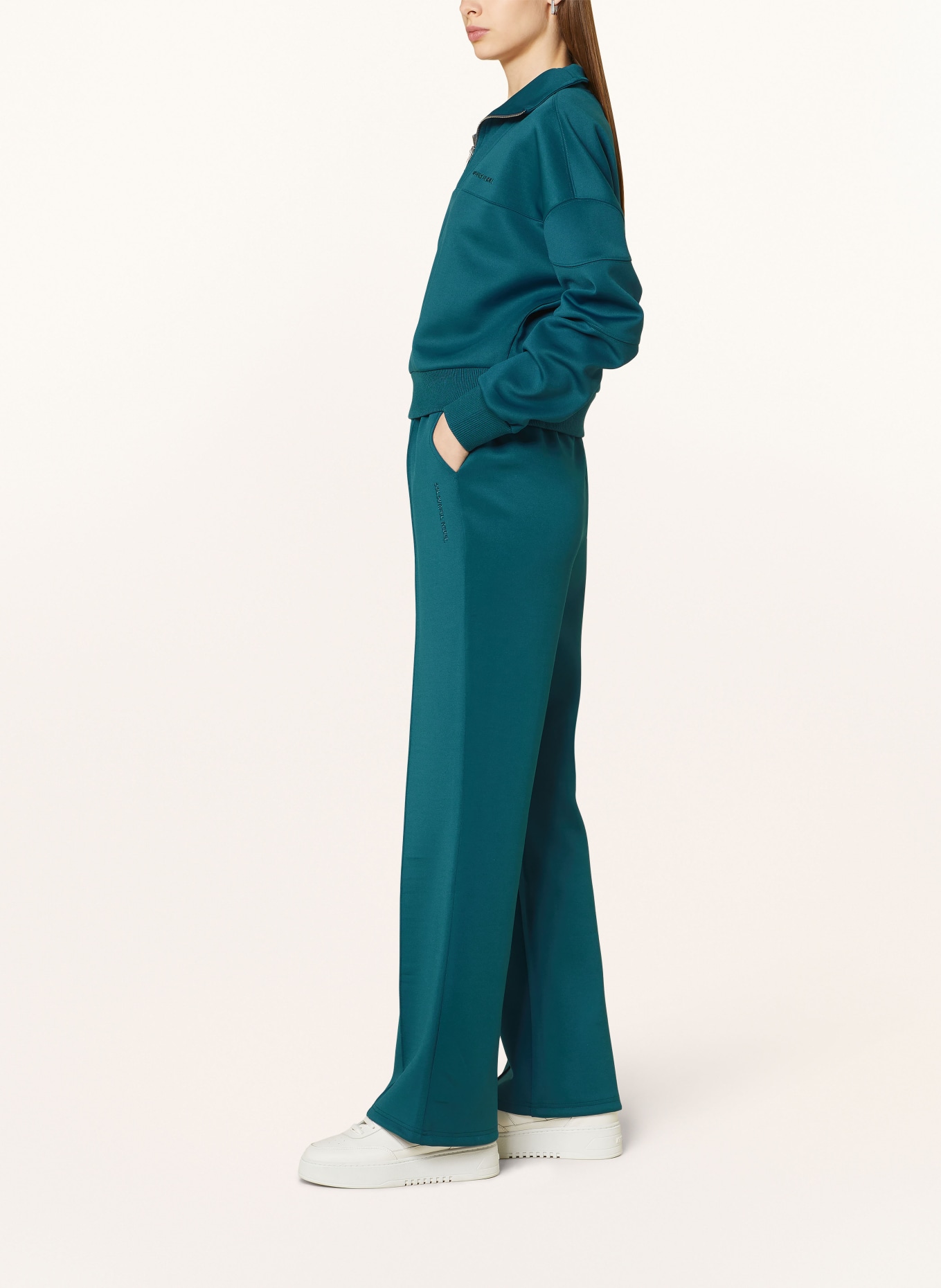 COLOURFUL REBEL Spodnie dżersejowe JIBY, Kolor: PETROL (Obrazek 4)