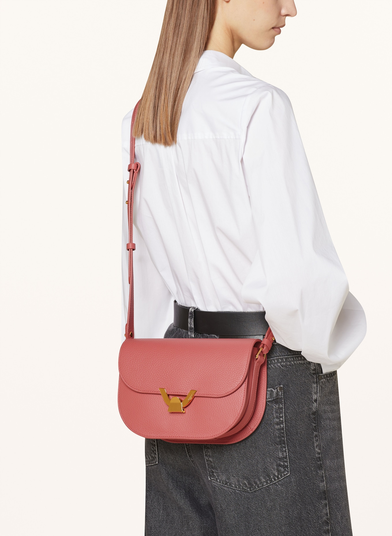 COCCINELLE Crossbody bag, Color: LIGHT RED (Image 4)