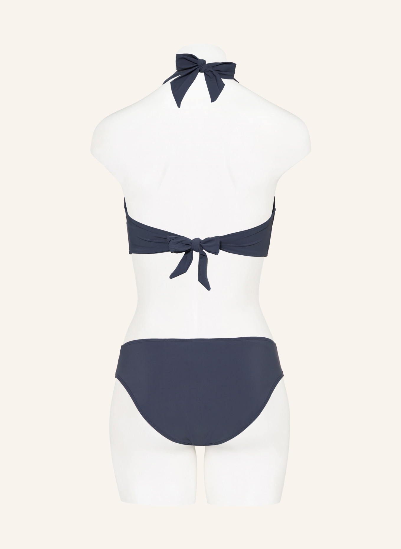 JETS Australia Neckholder-Bikini-Top JETSET, Farbe: BLAUGRAU (Bild 3)