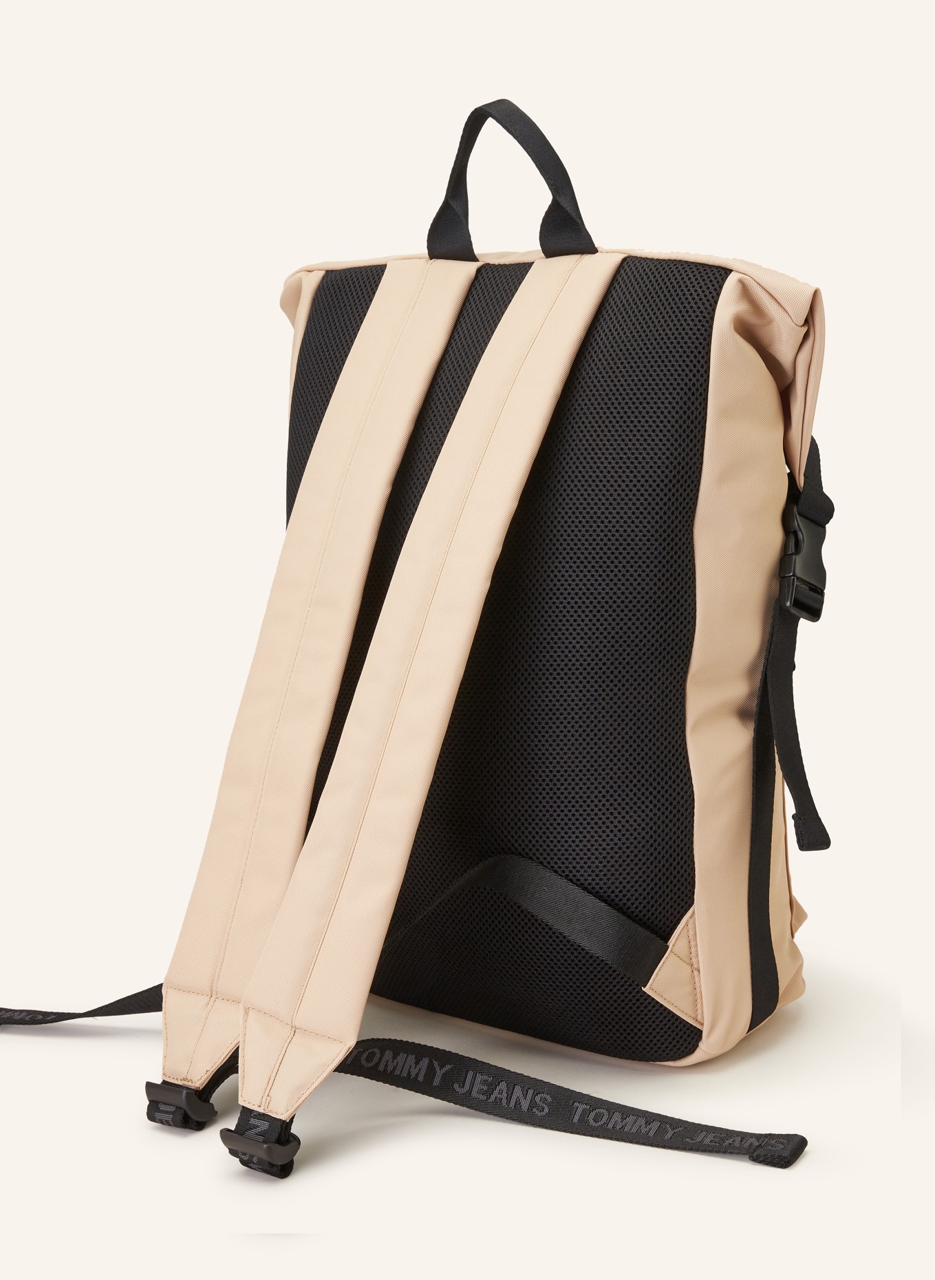 TOMMY JEANS Backpack ESSENTIAL, Color: BEIGE/ BLACK (Image 2)