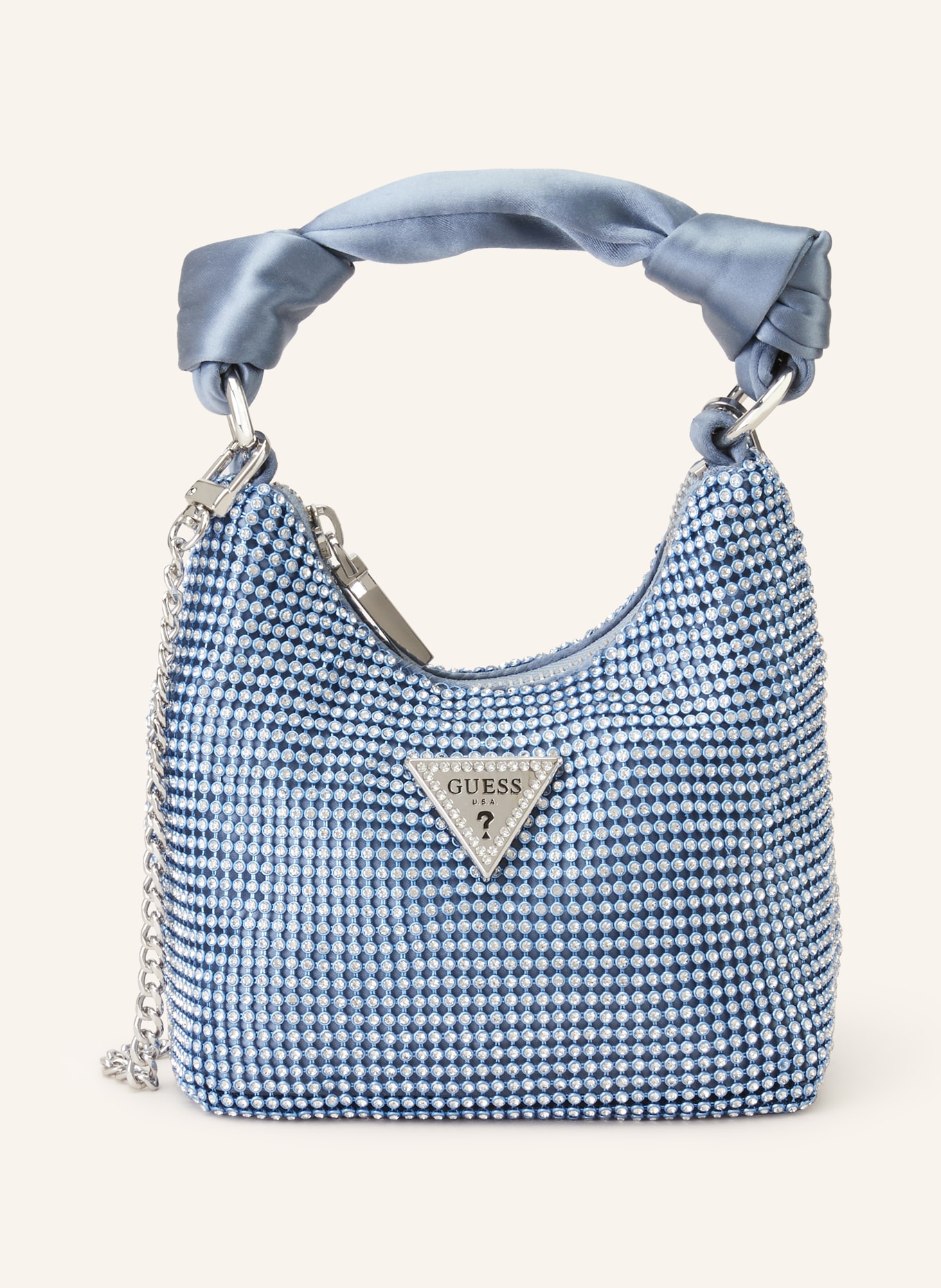 GUESS Handbag LUA MINI, Color: SILVER (Image 1)