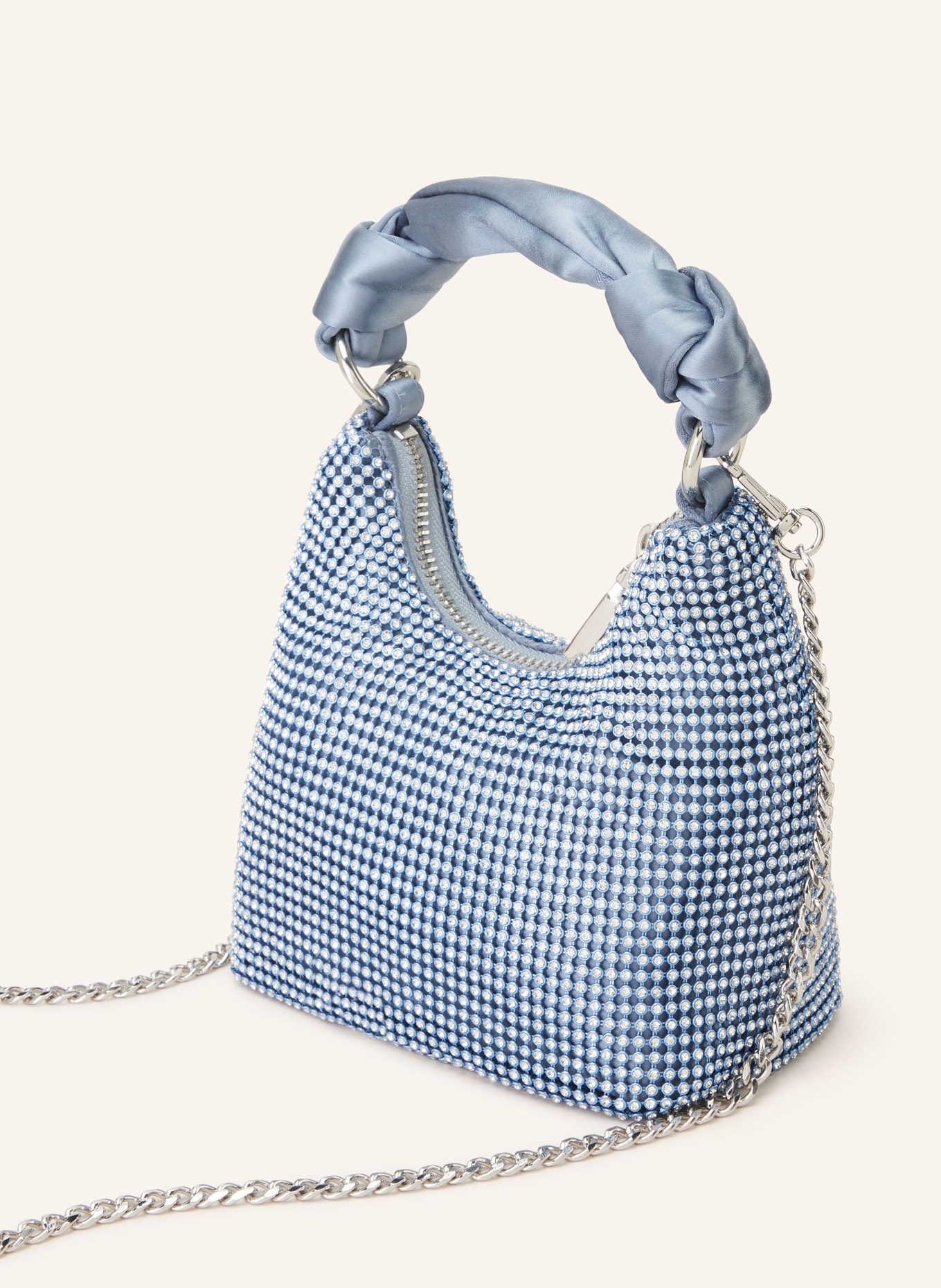 GUESS Handbag LUA MINI, Color: SILVER (Image 2)
