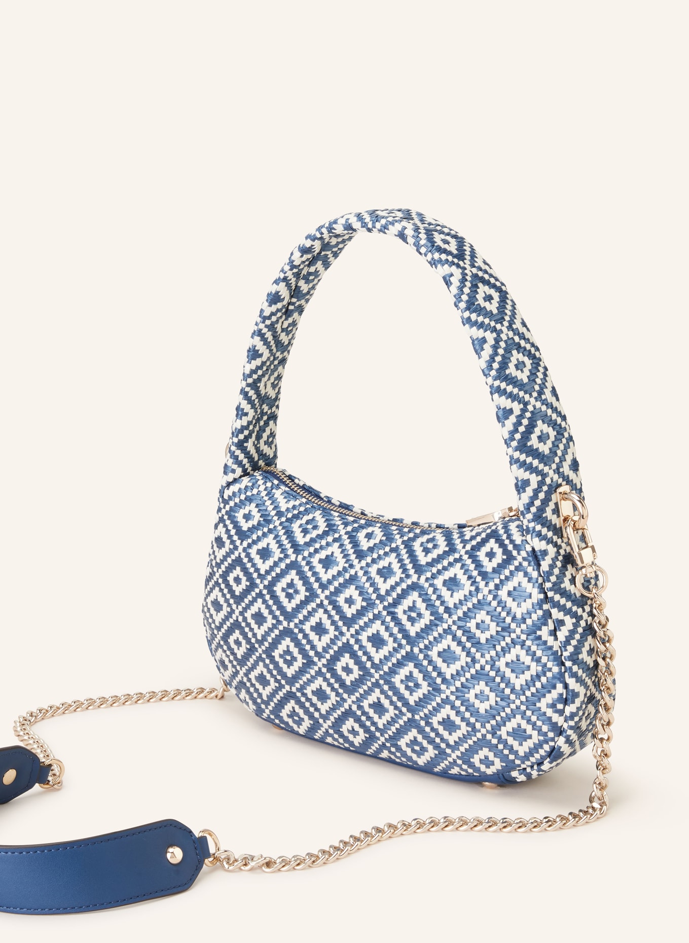 GUESS Handbag RIANEE, Color: BLUE/ WHITE (Image 2)