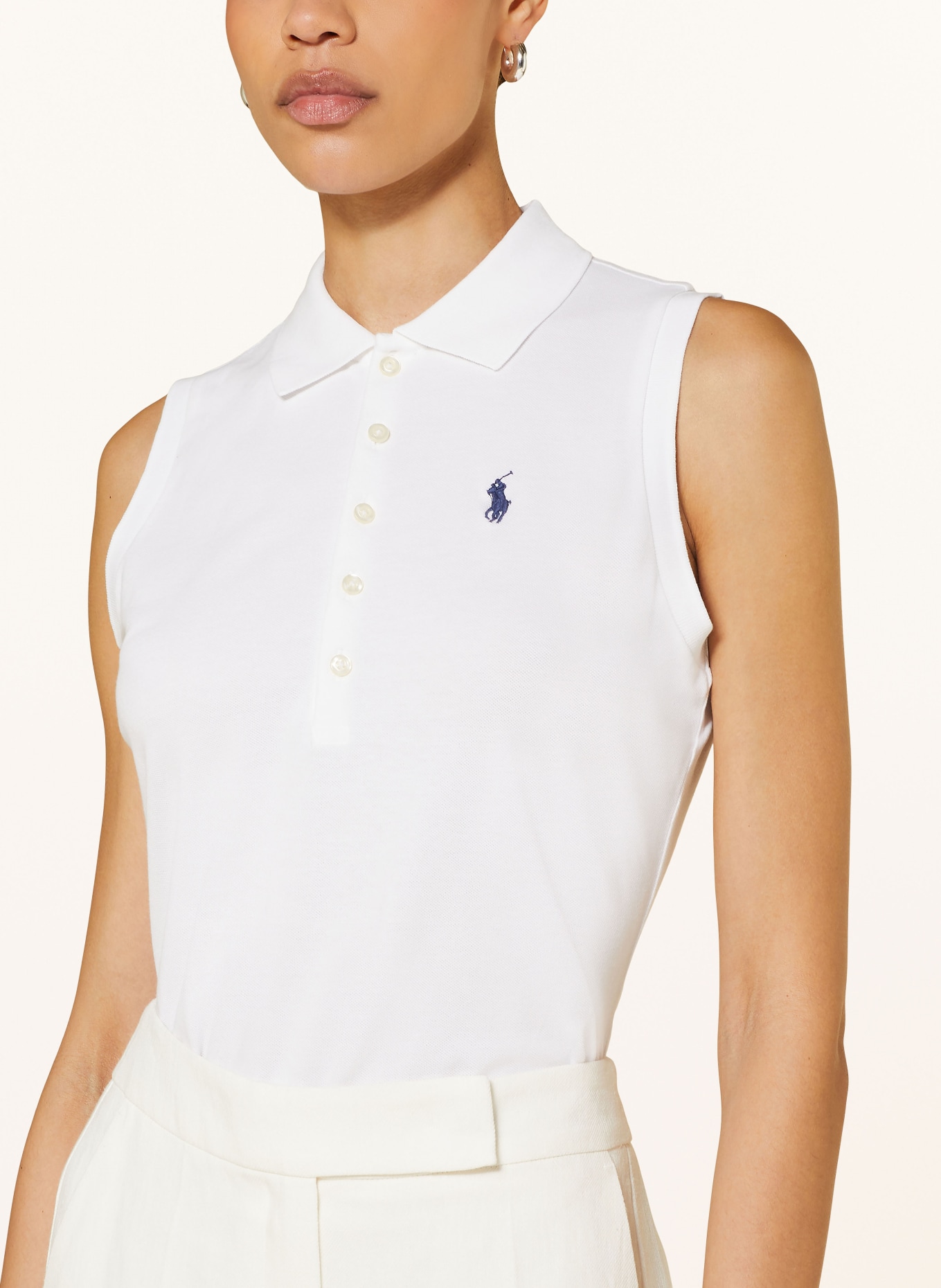 RLX RALPH LAUREN Piqué polo shirt, Color: WHITE (Image 4)