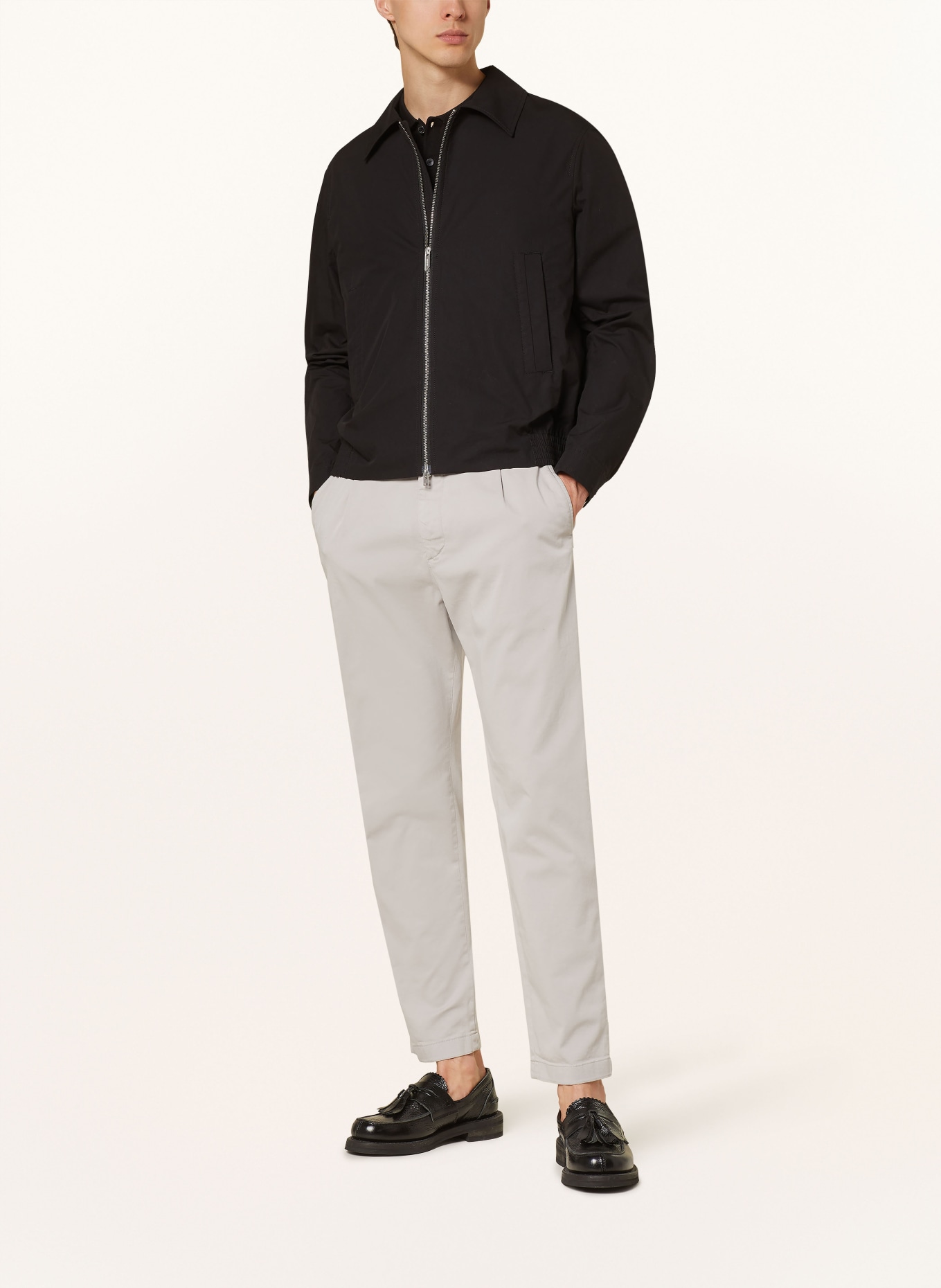 CLOSED Trousers VIGO extra slim fit, Color: 162 chalk grey (Image 2)