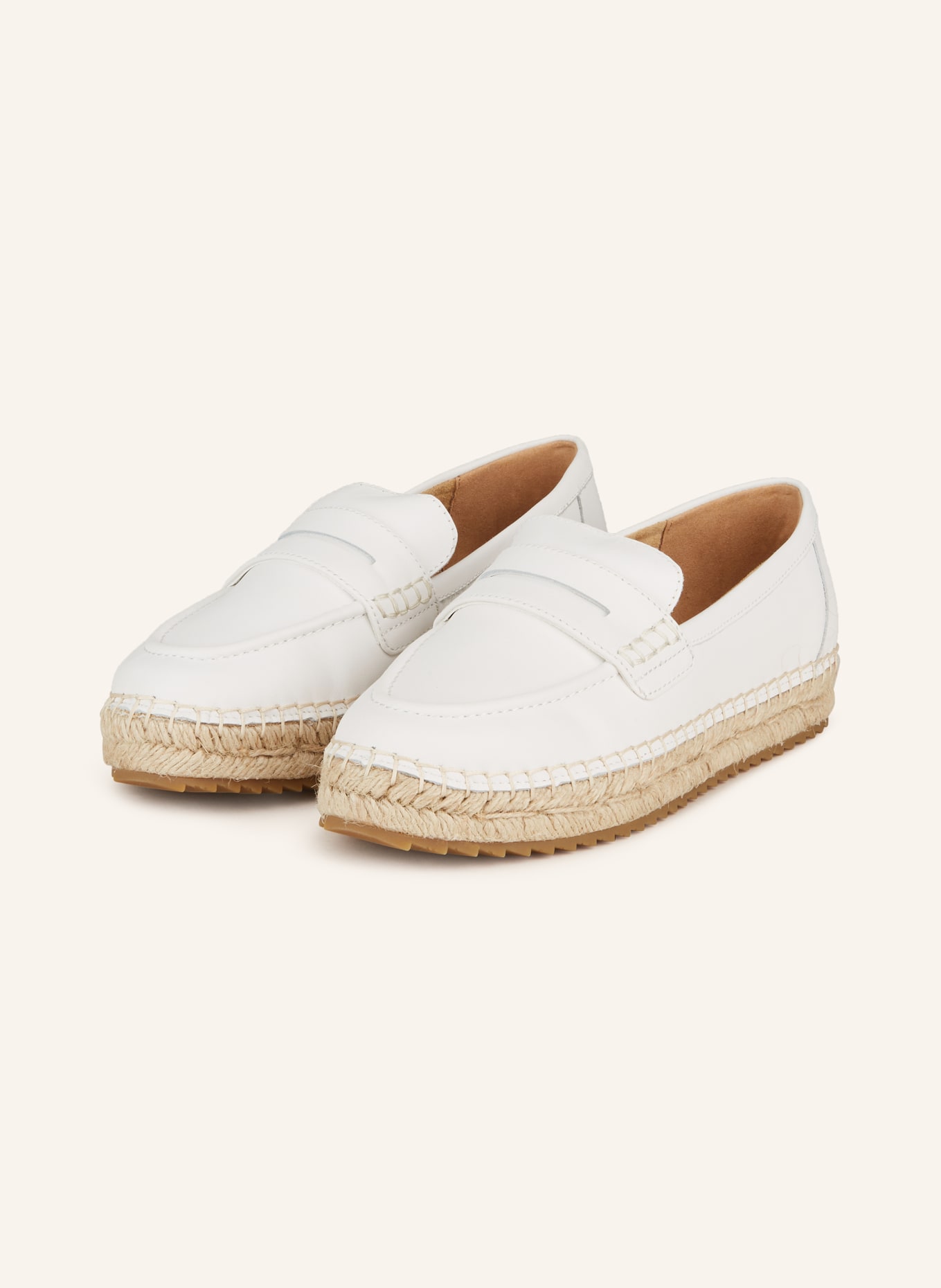 Marc O'Polo Penny-Loafer, Farbe: WEISS (Bild 1)