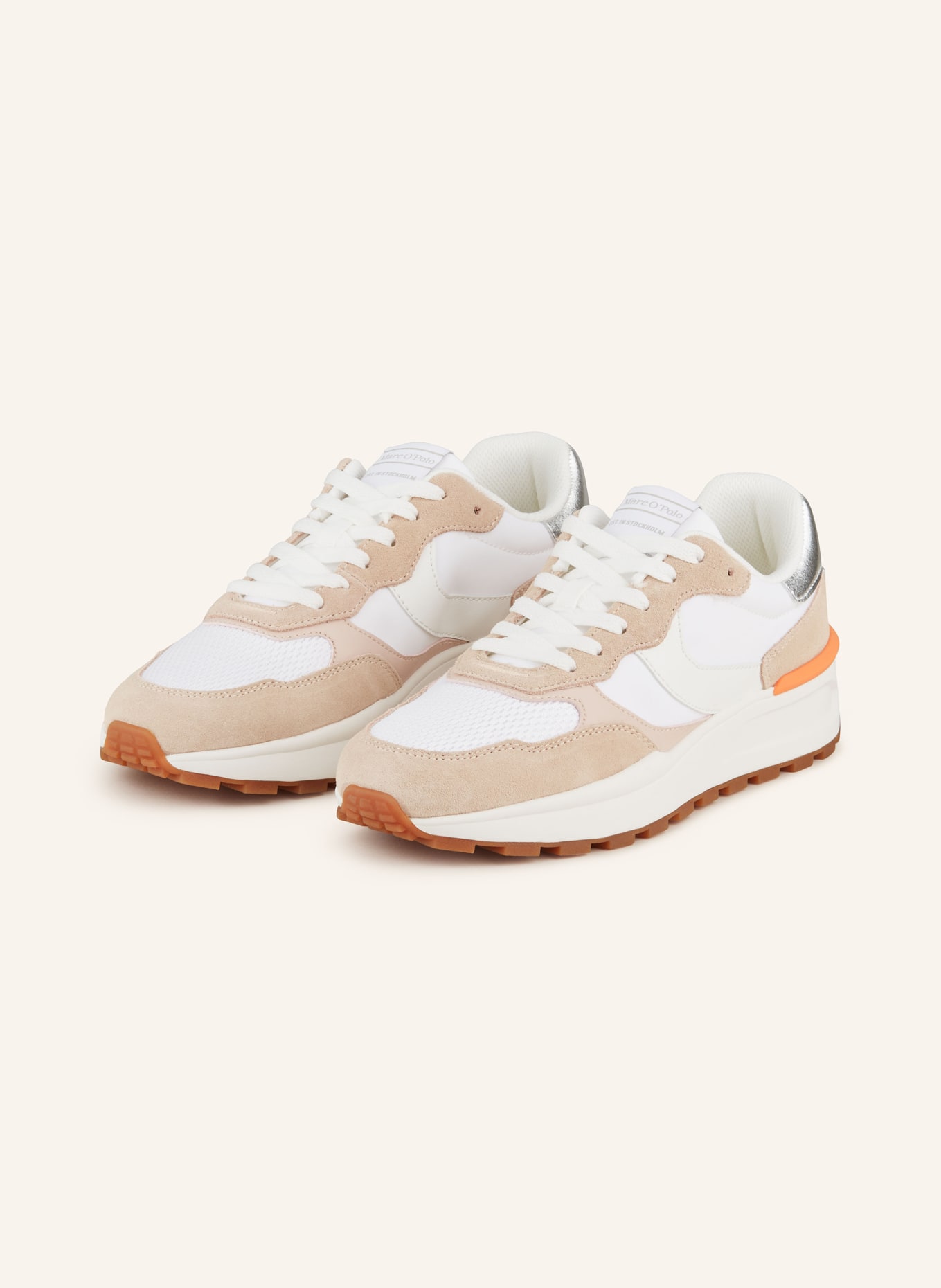 Marc O'Polo Sneakers, Color: WHITE/ ROSE (Image 1)