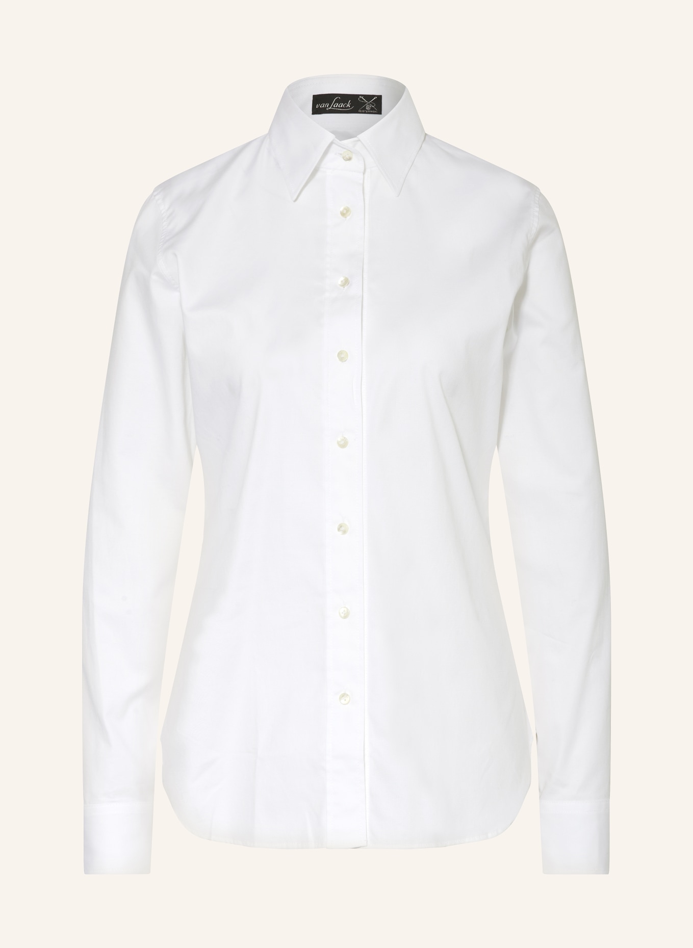 van Laack Shirt blouse LOAS, Color: WHITE (Image 1)