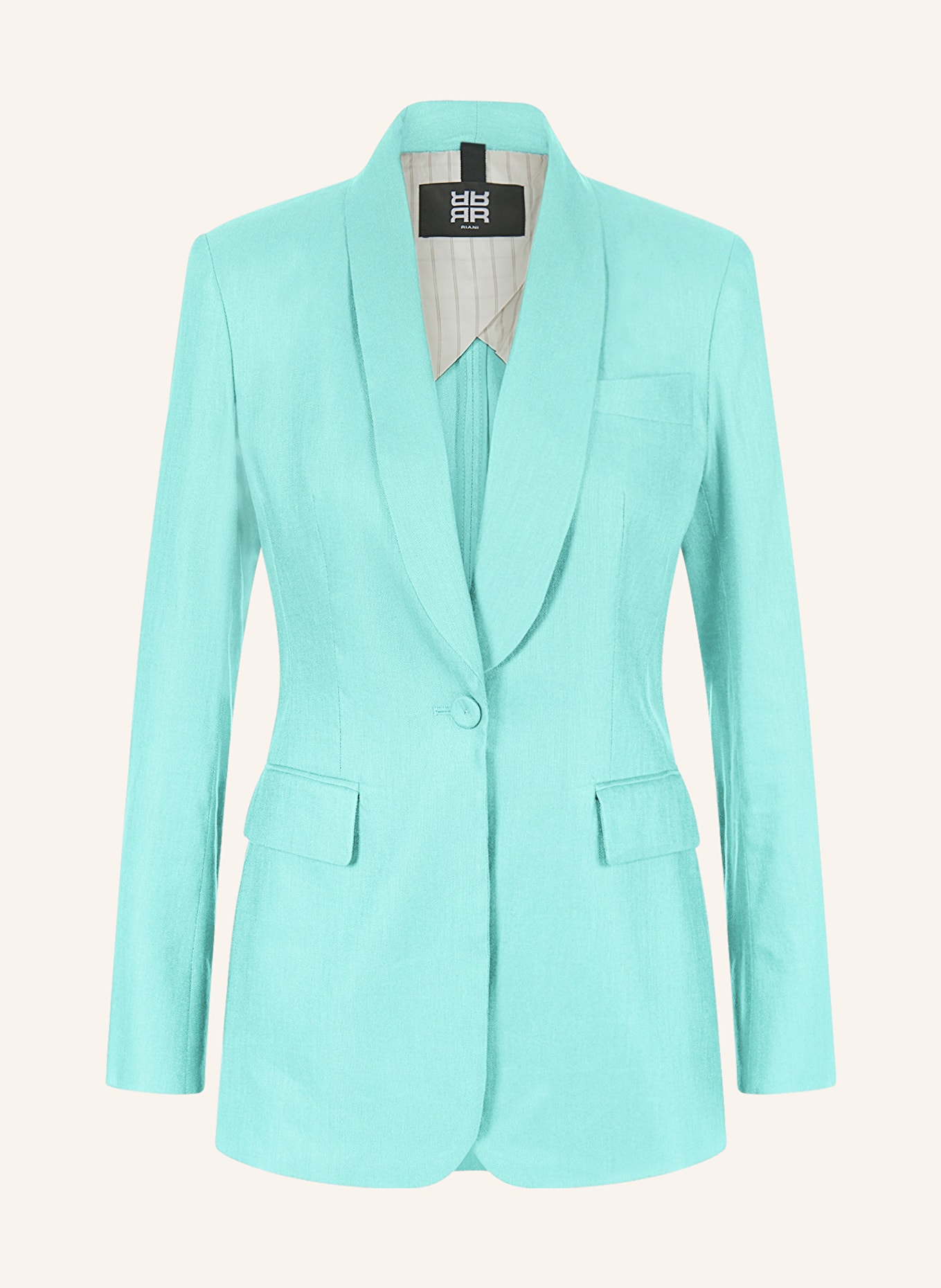 RIANI Blazer with linen, Color: TURQUOISE (Image 1)