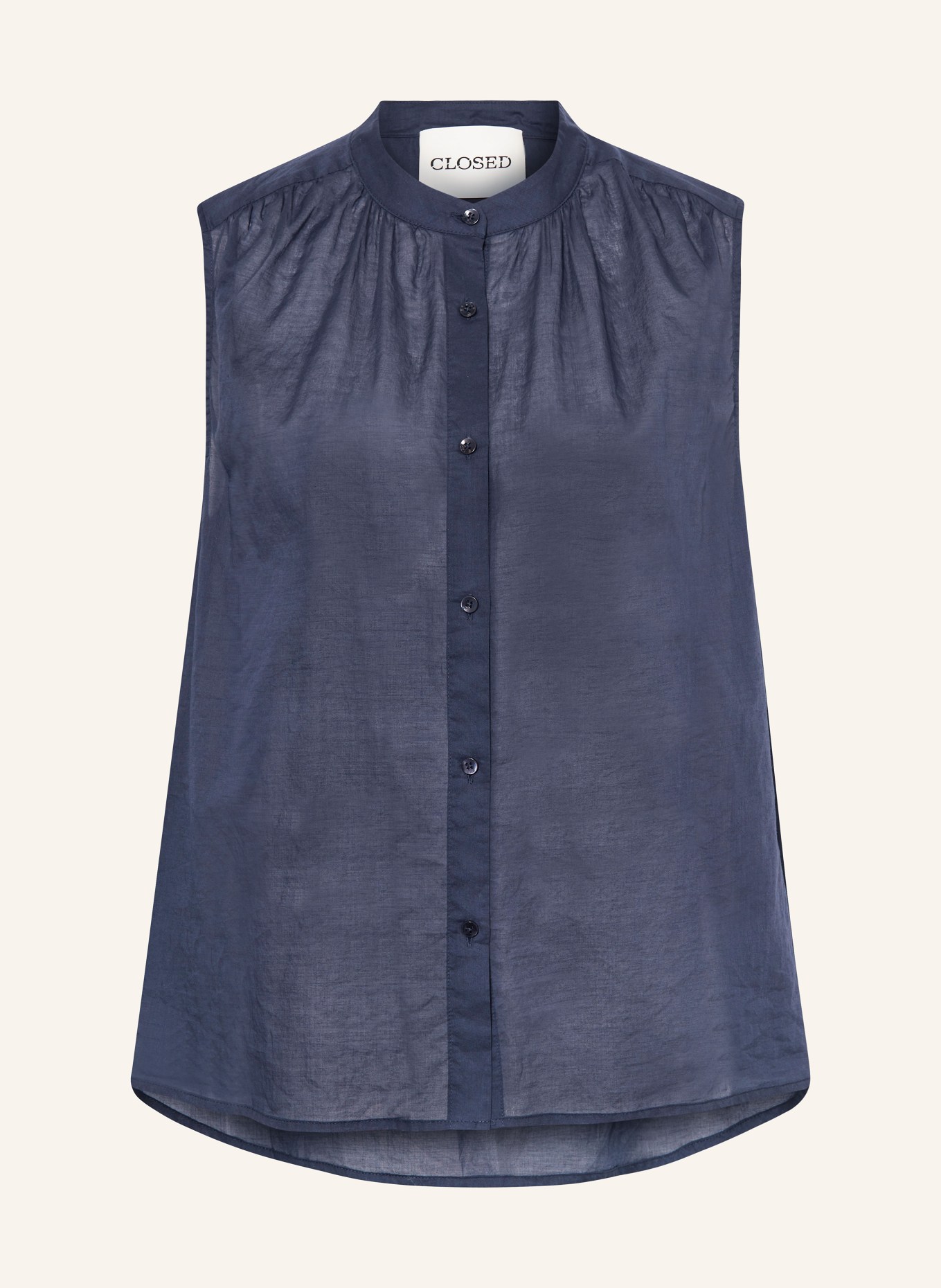 CLOSED Blouse top, Color: DARK BLUE (Image 1)