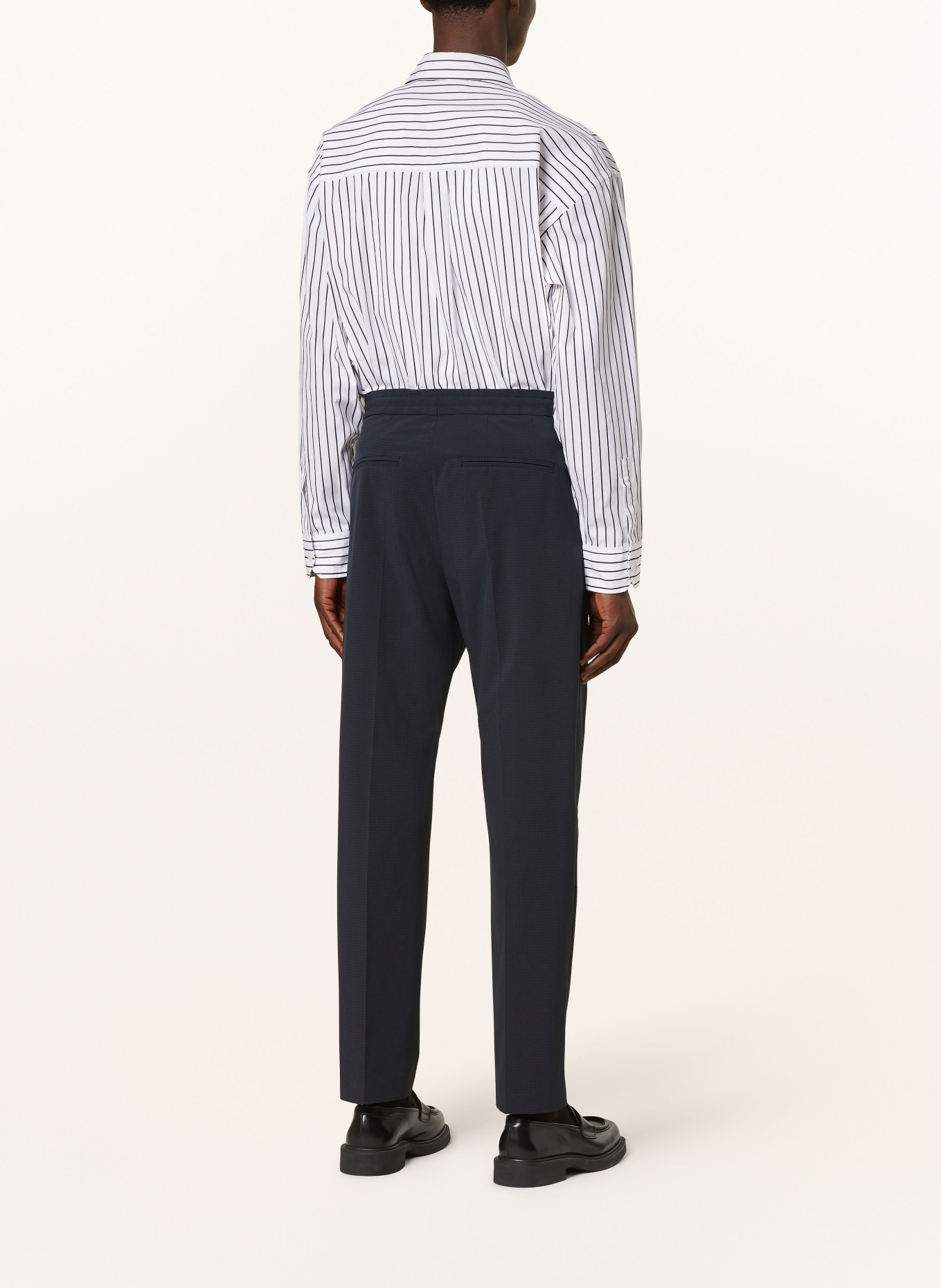 HUGO Oblekové kalhoty TEAGAN Regular Fit, Barva: 405 DARK BLUE (Obrázek 4)