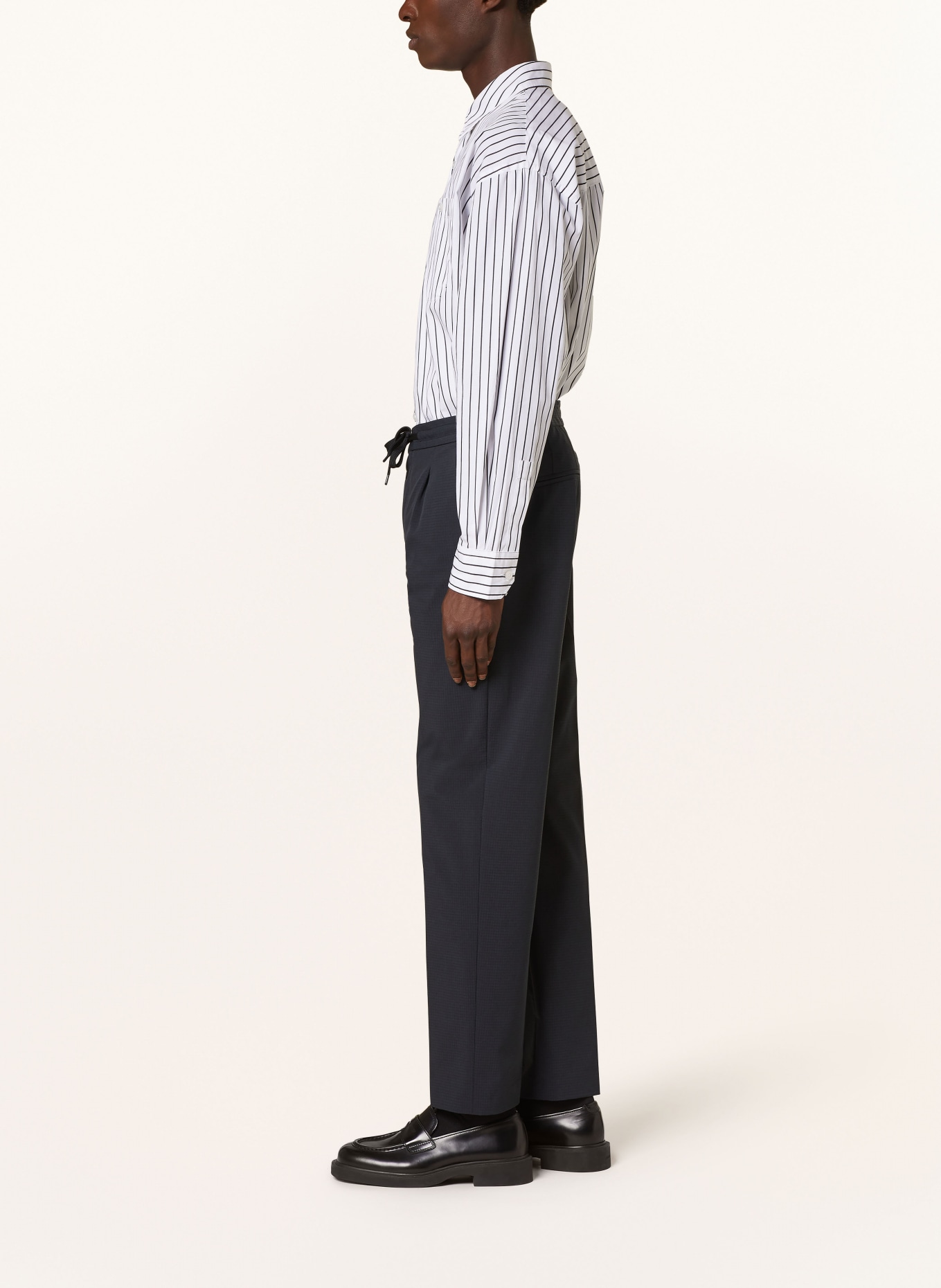 HUGO Suit trousers TEAGAN regular fit, Color: 405 DARK BLUE (Image 5)