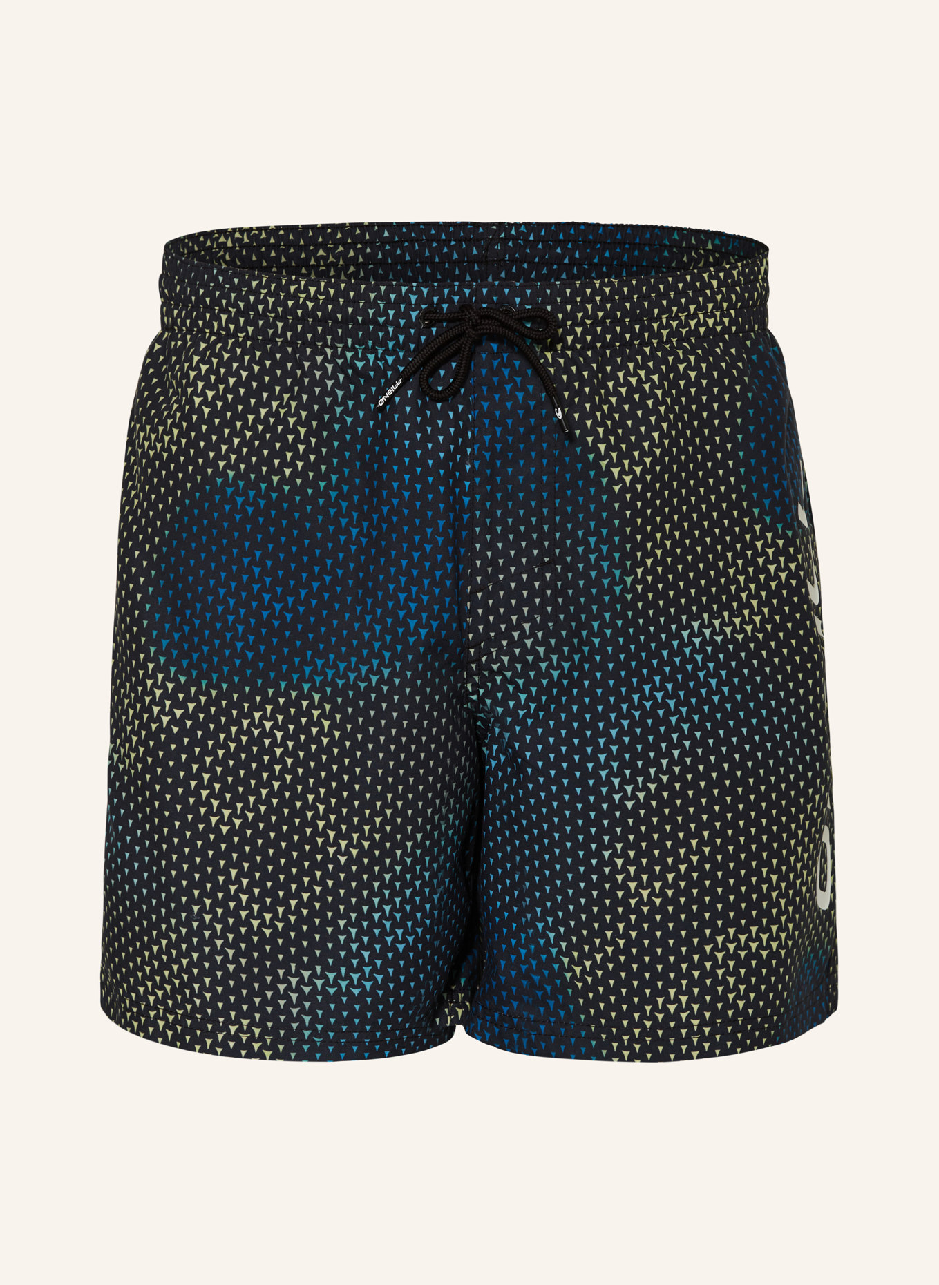 O'NEILL Swim Shorts CALI 16", Color: BLACK/ BLUE/ LIGHT GREEN (Image 1)