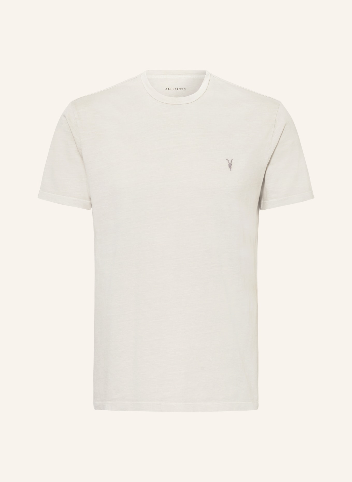 ALLSAINTS T-shirt OSSAGE, Kolor: JASNOCZARY (Obrazek 1)
