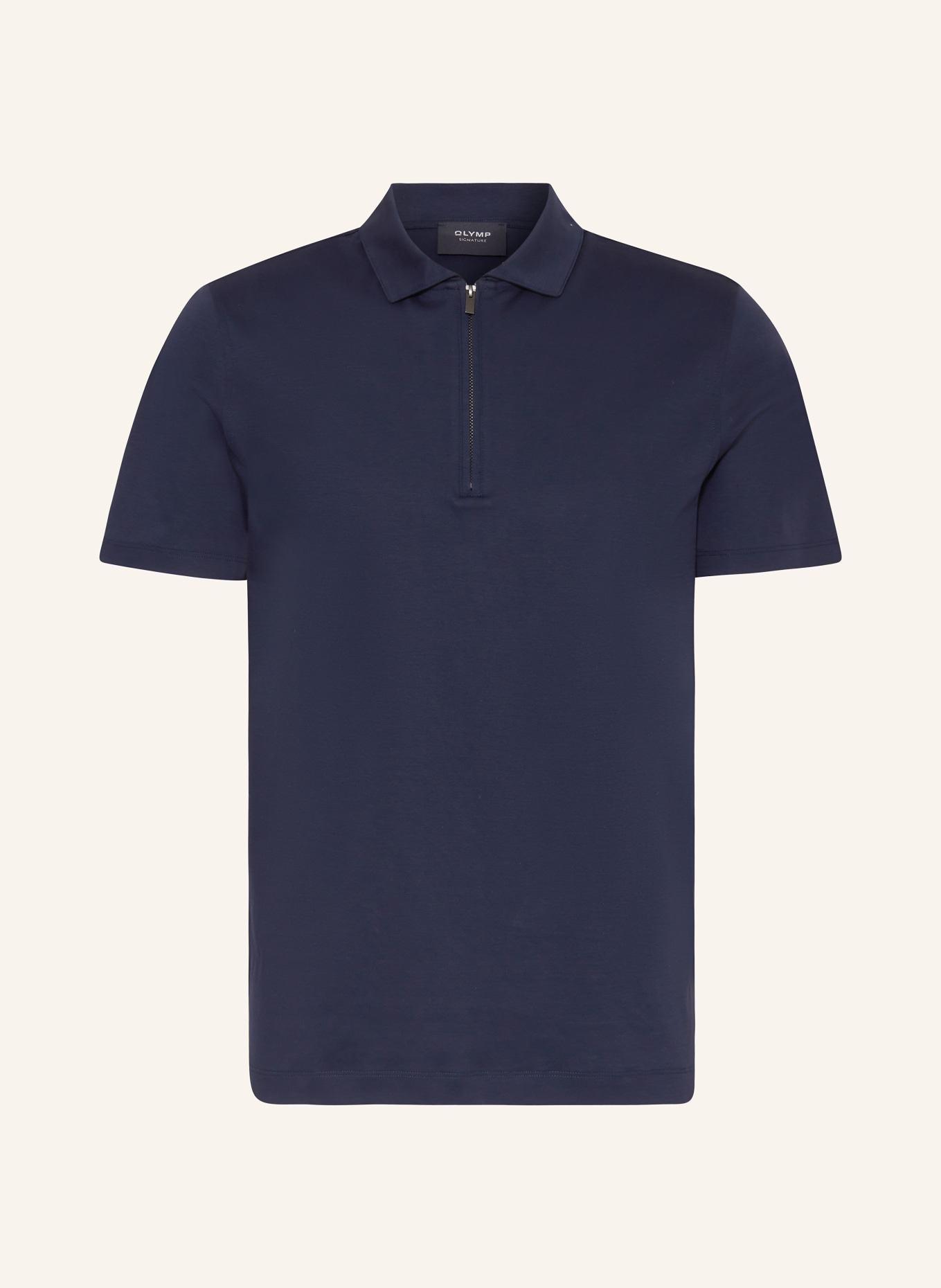 OLYMP SIGNATURE Jersey-Poloshirt casual fit, Farbe: DUNKELBLAU (Bild 1)