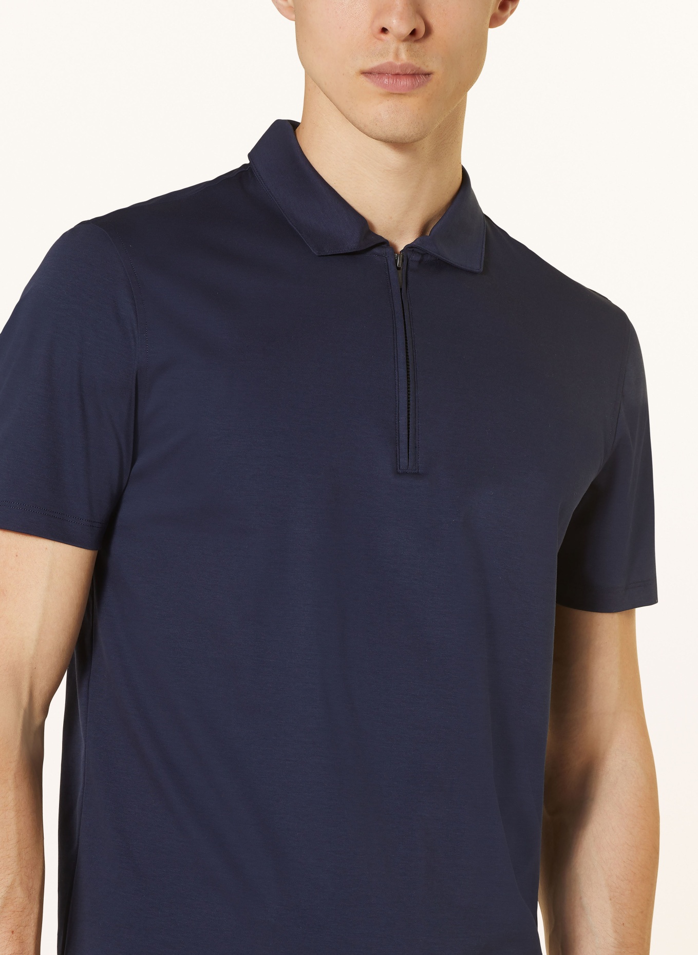 OLYMP SIGNATURE Jersey-Poloshirt casual fit, Farbe: DUNKELBLAU (Bild 4)