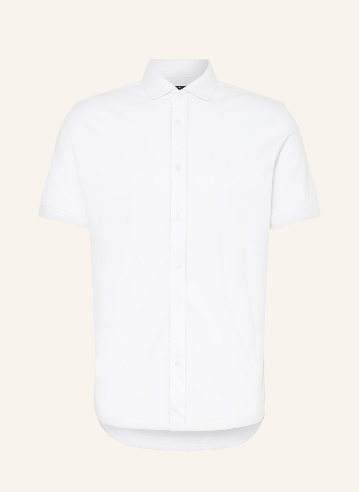 RAGMAN Short sleeve shirt modern fit, Color: WHITE (Image 1)