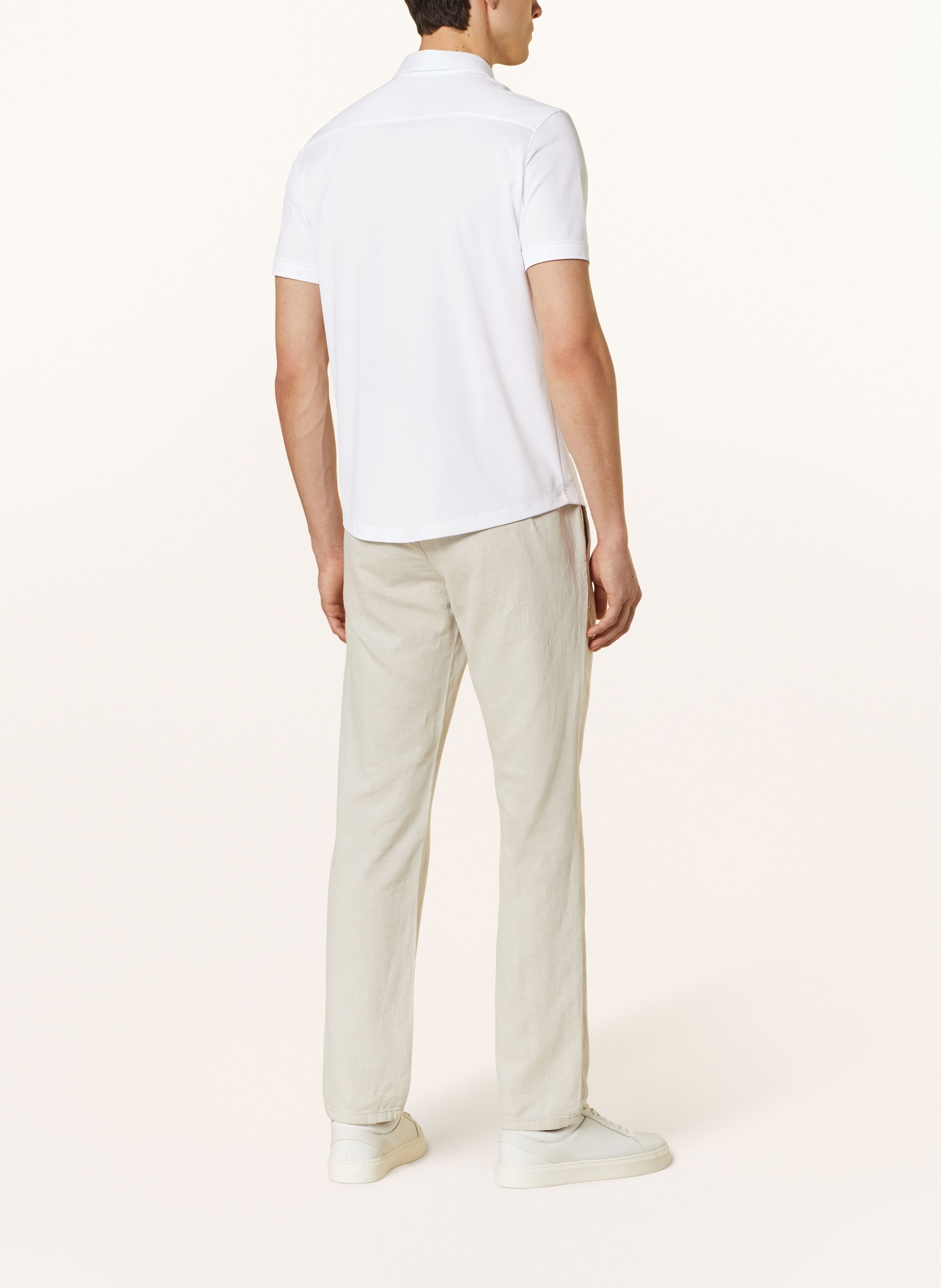 RAGMAN Short sleeve shirt modern fit, Color: WHITE (Image 3)