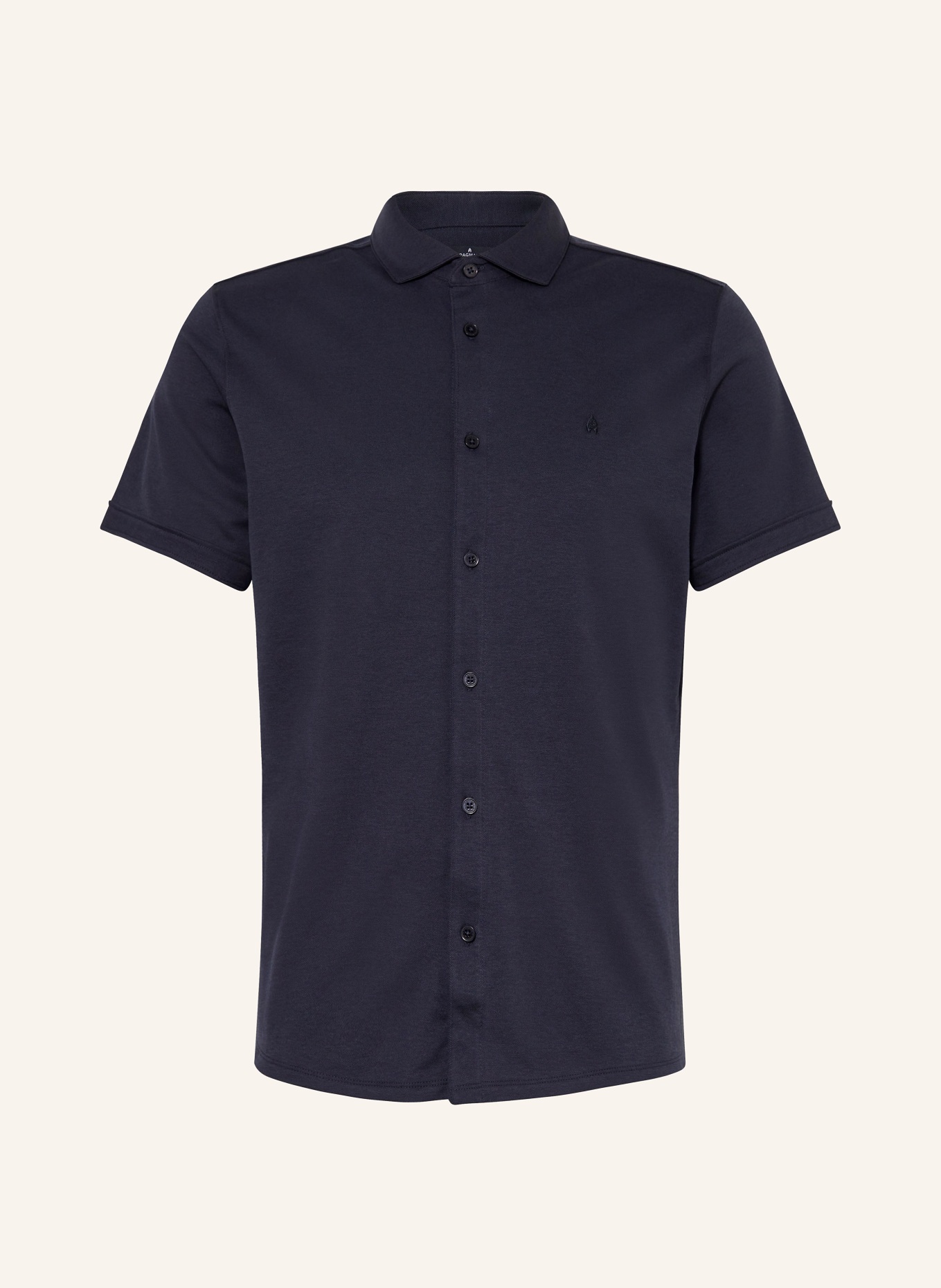 RAGMAN Short sleeve shirt modern fit, Color: DARK BLUE (Image 1)