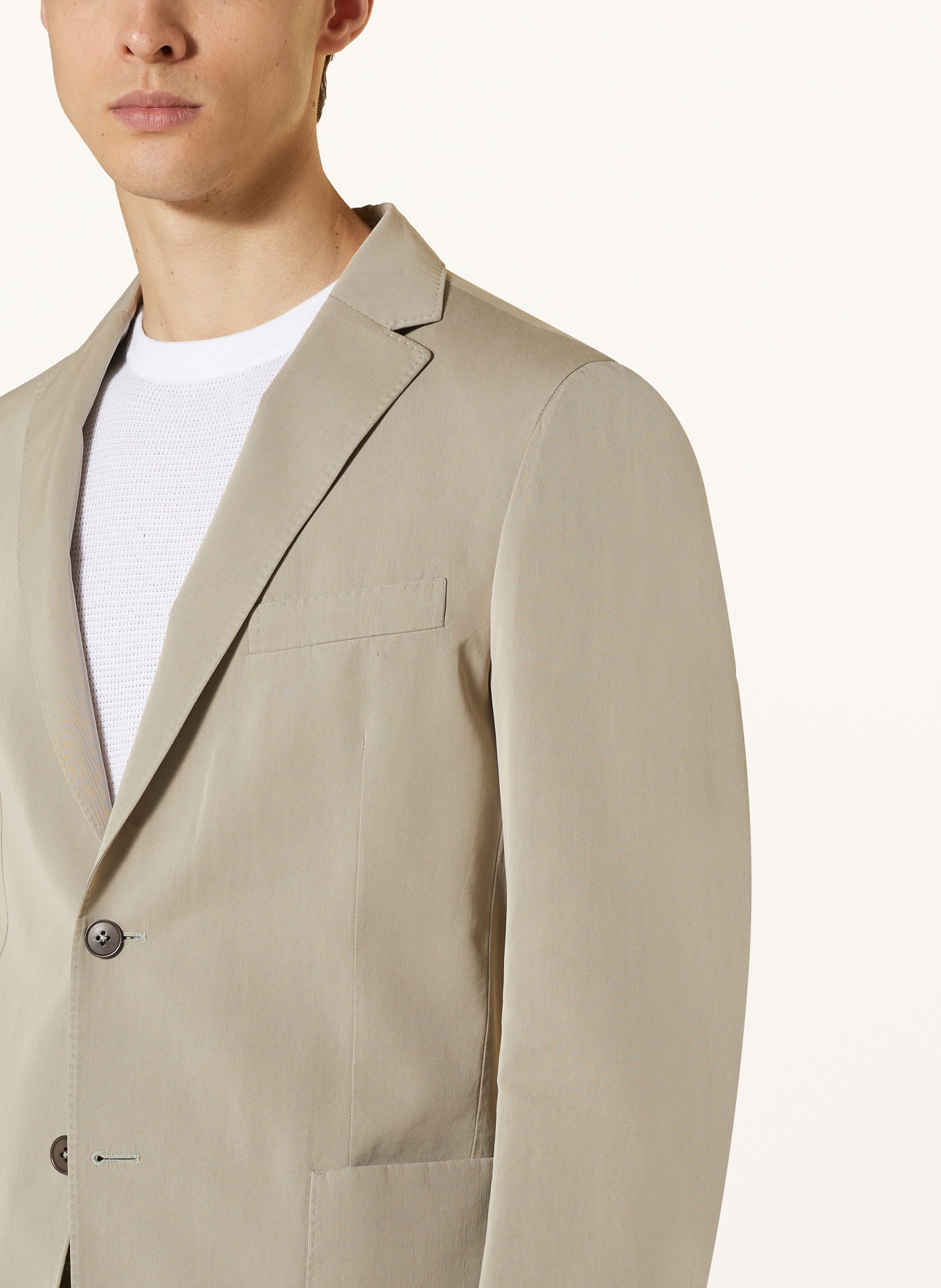 ZEGNA Anzug Slim Fit, Farbe: CREME (Bild 5)