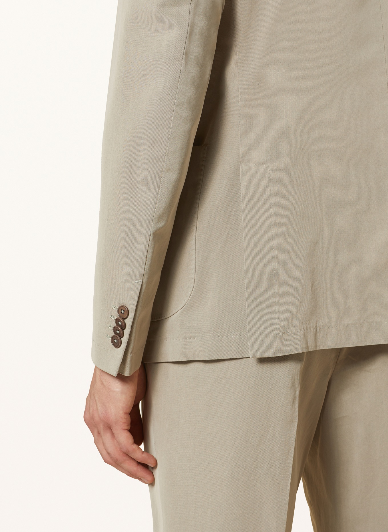 ZEGNA Anzug Slim Fit, Farbe: CREME (Bild 7)