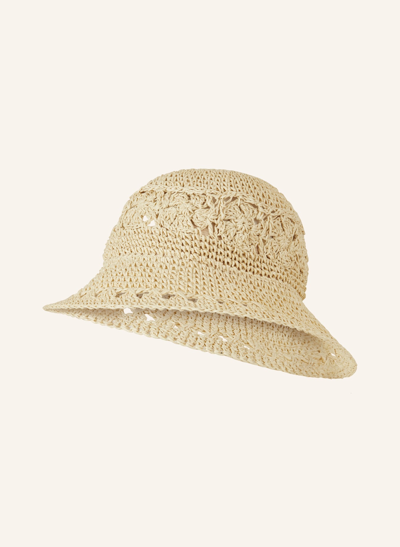 LOEVENICH Straw hat, Color: LIGHT BROWN (Image 1)