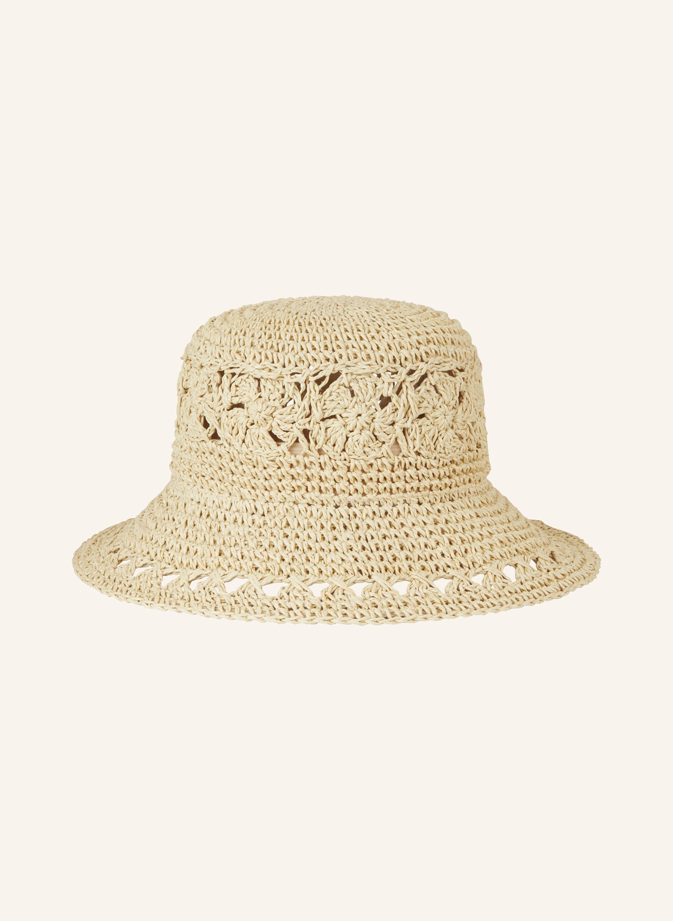 LOEVENICH Straw hat, Color: LIGHT BROWN (Image 2)