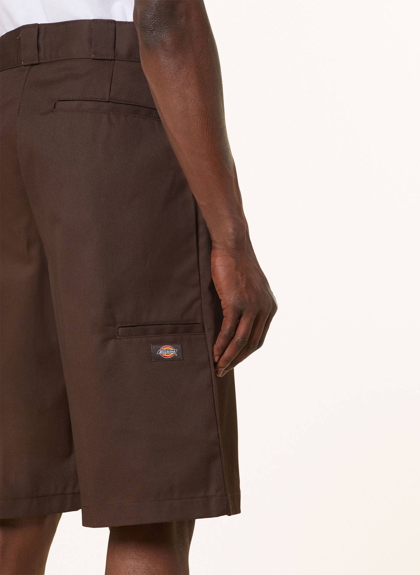 Dark brown dickies shorts on sale