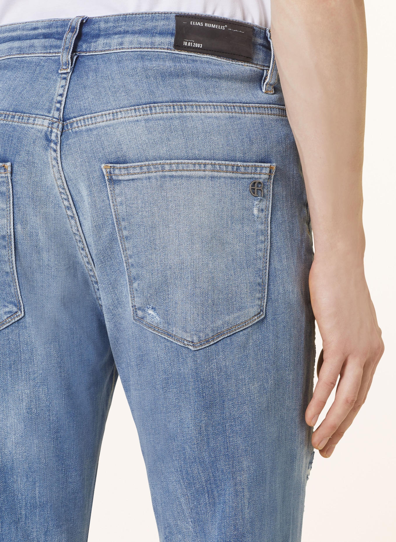 ELIAS RUMELIS Jeans ERFELICE Comfort Fit, Farbe: 782 Crazy Medium Blue (Bild 6)