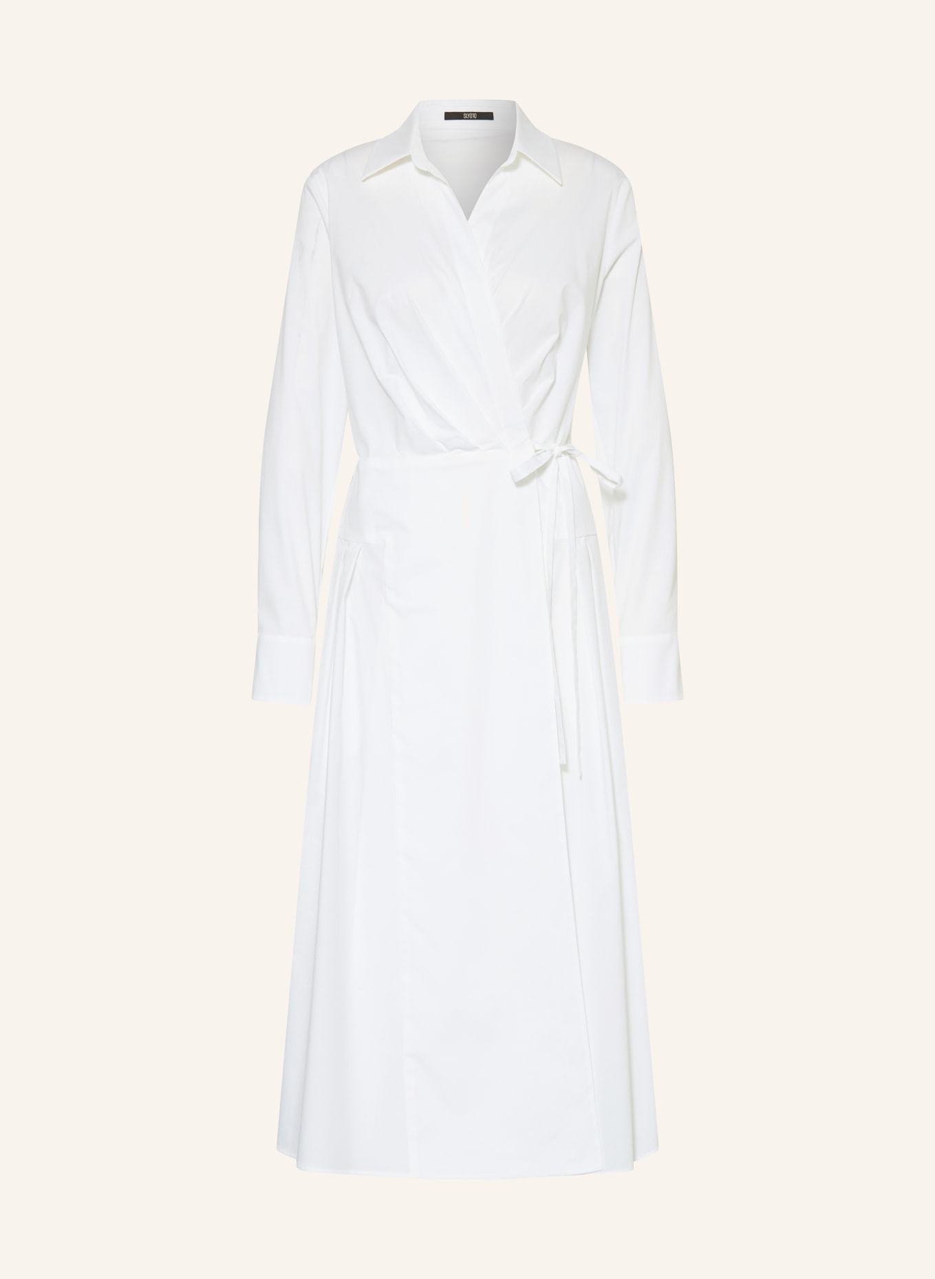SLY 010 Wrap dress MARLINA, Color: WHITE (Image 1)