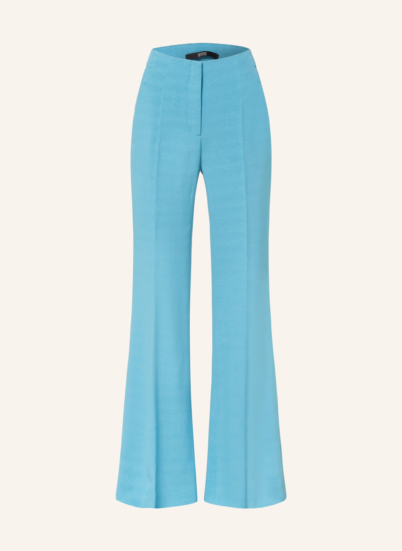 SLY 010 Bootcut trousers JODY, Color: TURQUOISE (Image 1)
