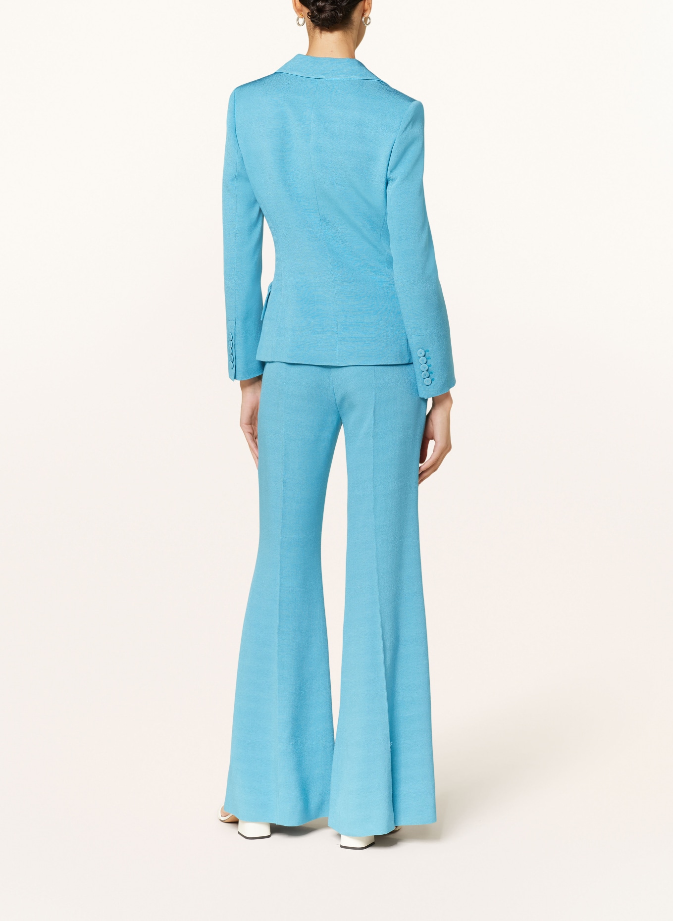 SLY 010 Bootcut trousers JODY, Color: TURQUOISE (Image 3)