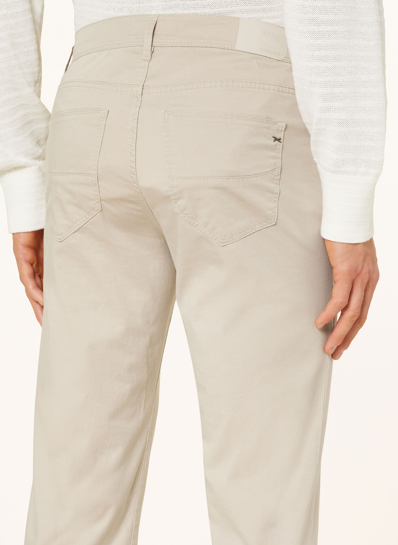 BRAX Trousers CADIZ U straight fit, Color: BEIGE (Image 6)