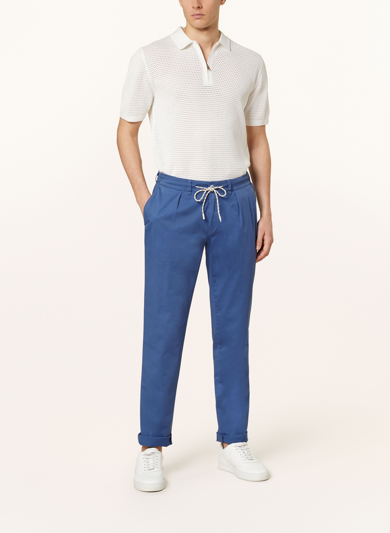 BRAX Chino FABIO Modern Fit, Farbe: BLAU (Bild 2)