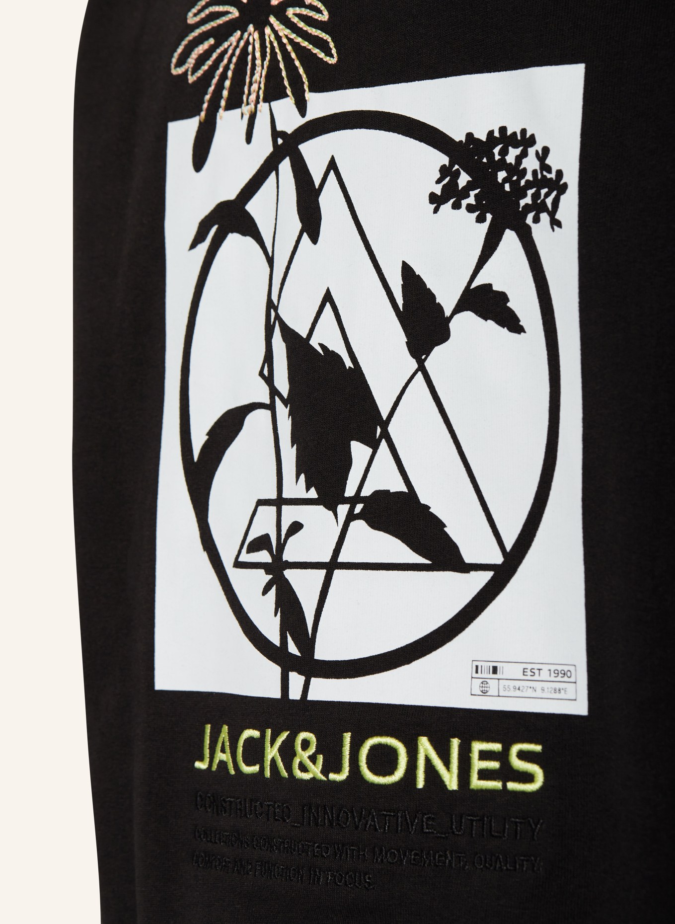 JACK&JONES Bluza nierozpinana JCOSTAGGER, Kolor: CZARNY (Obrazek 3)