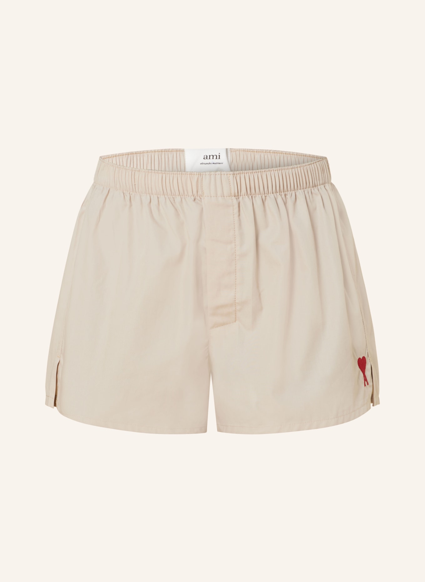 AMI PARIS Shorts, Color: BEIGE (Image 1)