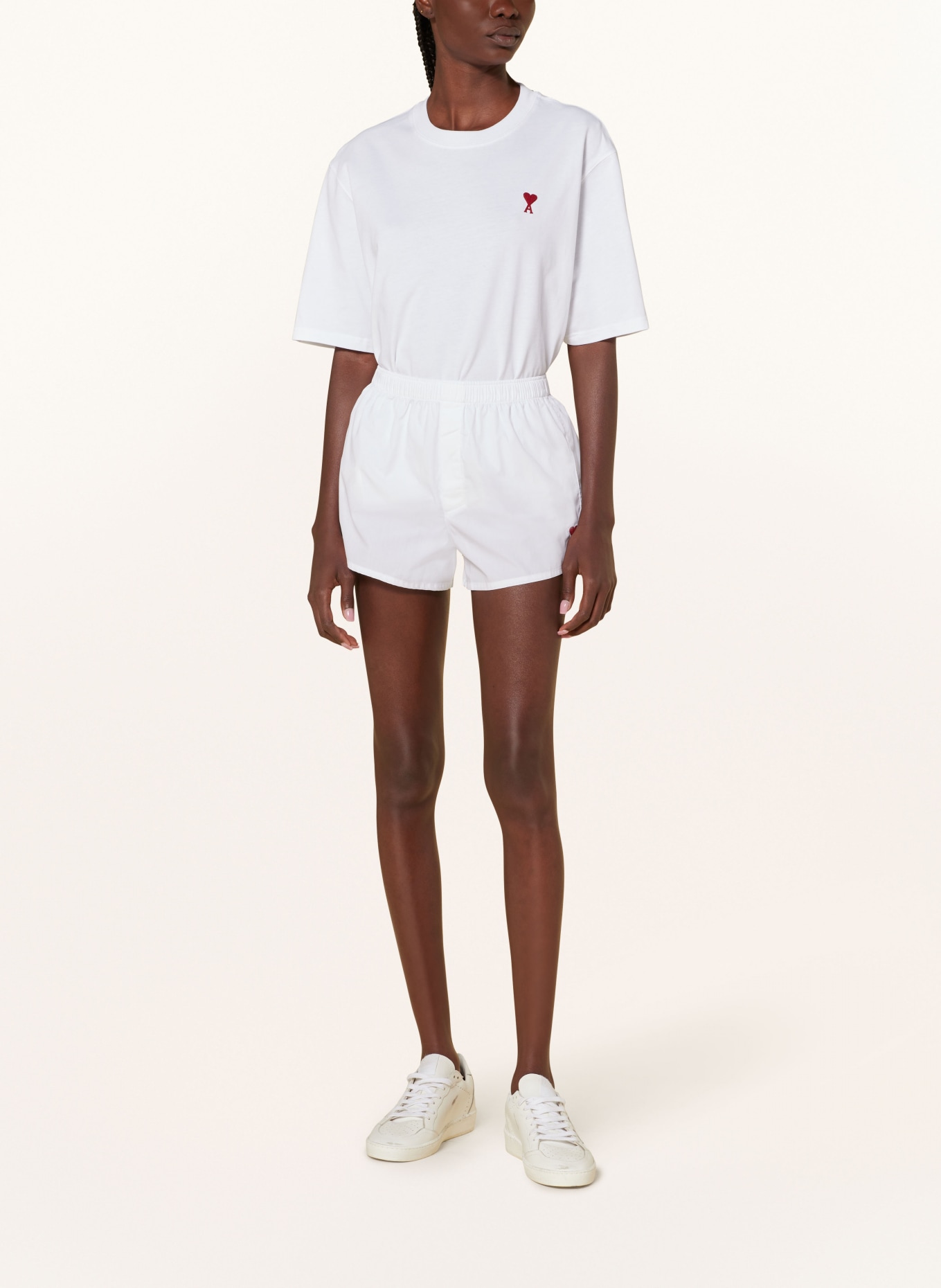 AMI PARIS Shorts, Farbe: WEISS (Bild 2)