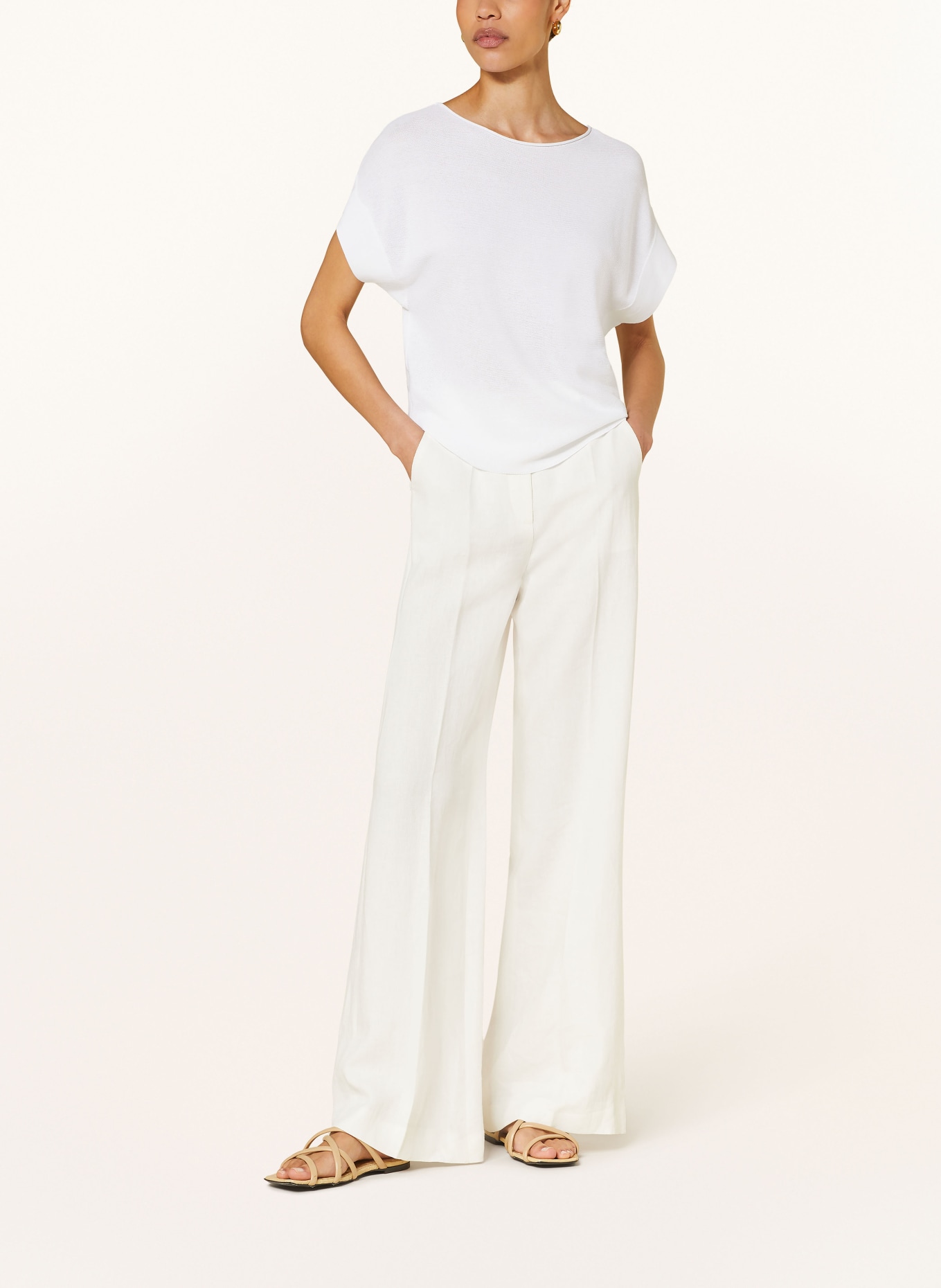 LUISA CERANO Knit shirt, Color: WHITE (Image 2)