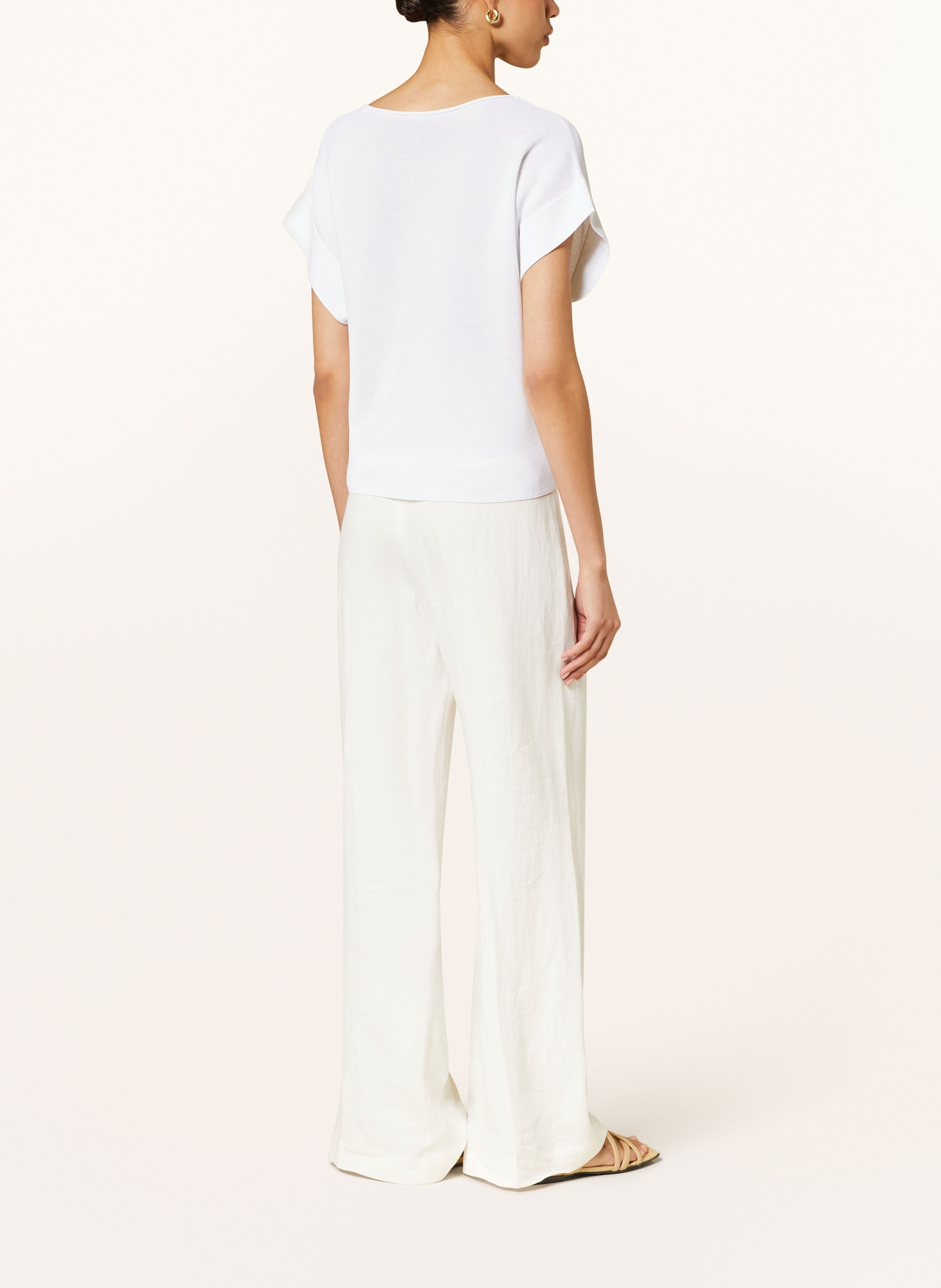 LUISA CERANO Knit shirt, Color: WHITE (Image 3)