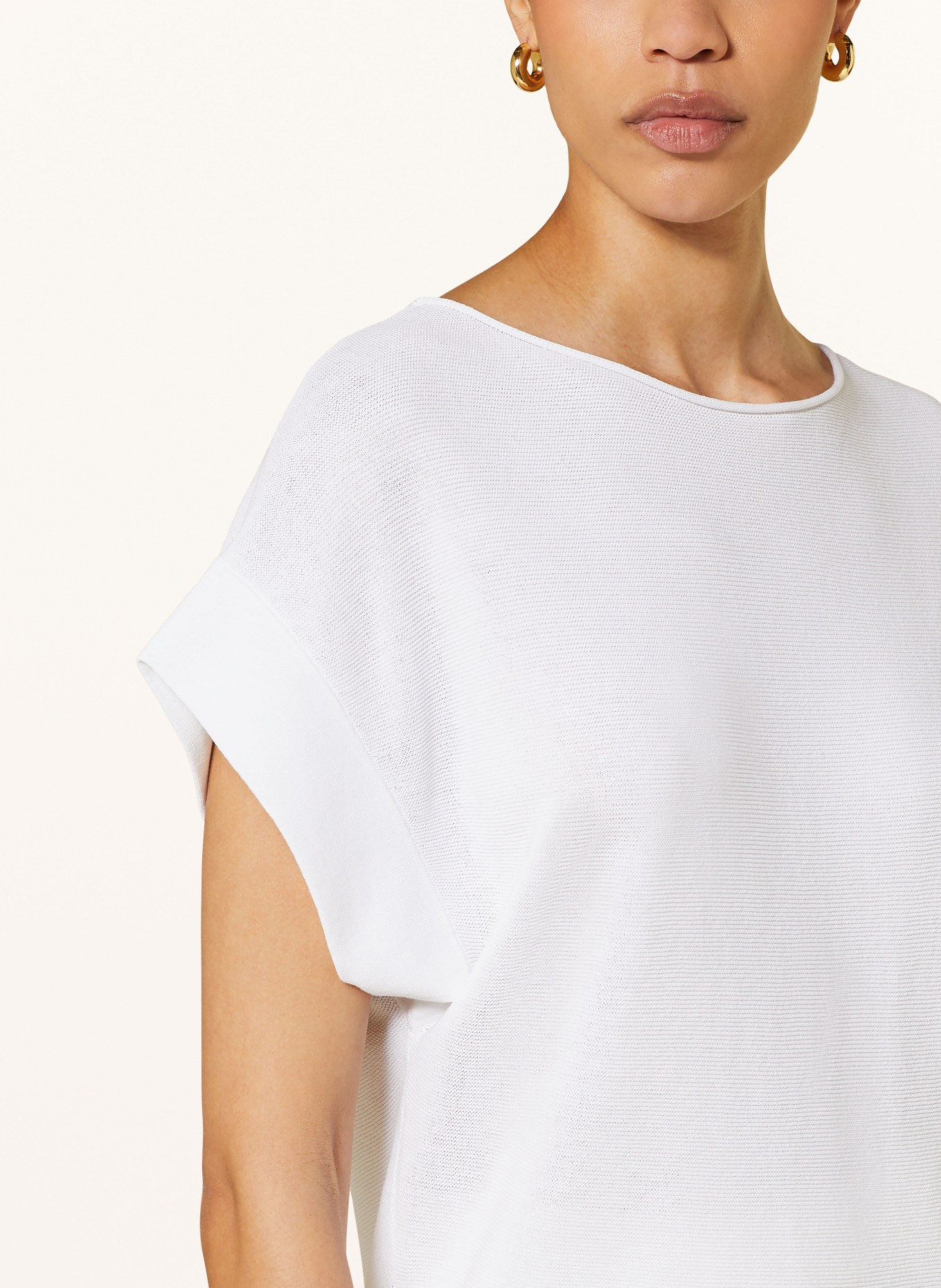 LUISA CERANO Knit shirt, Color: WHITE (Image 4)