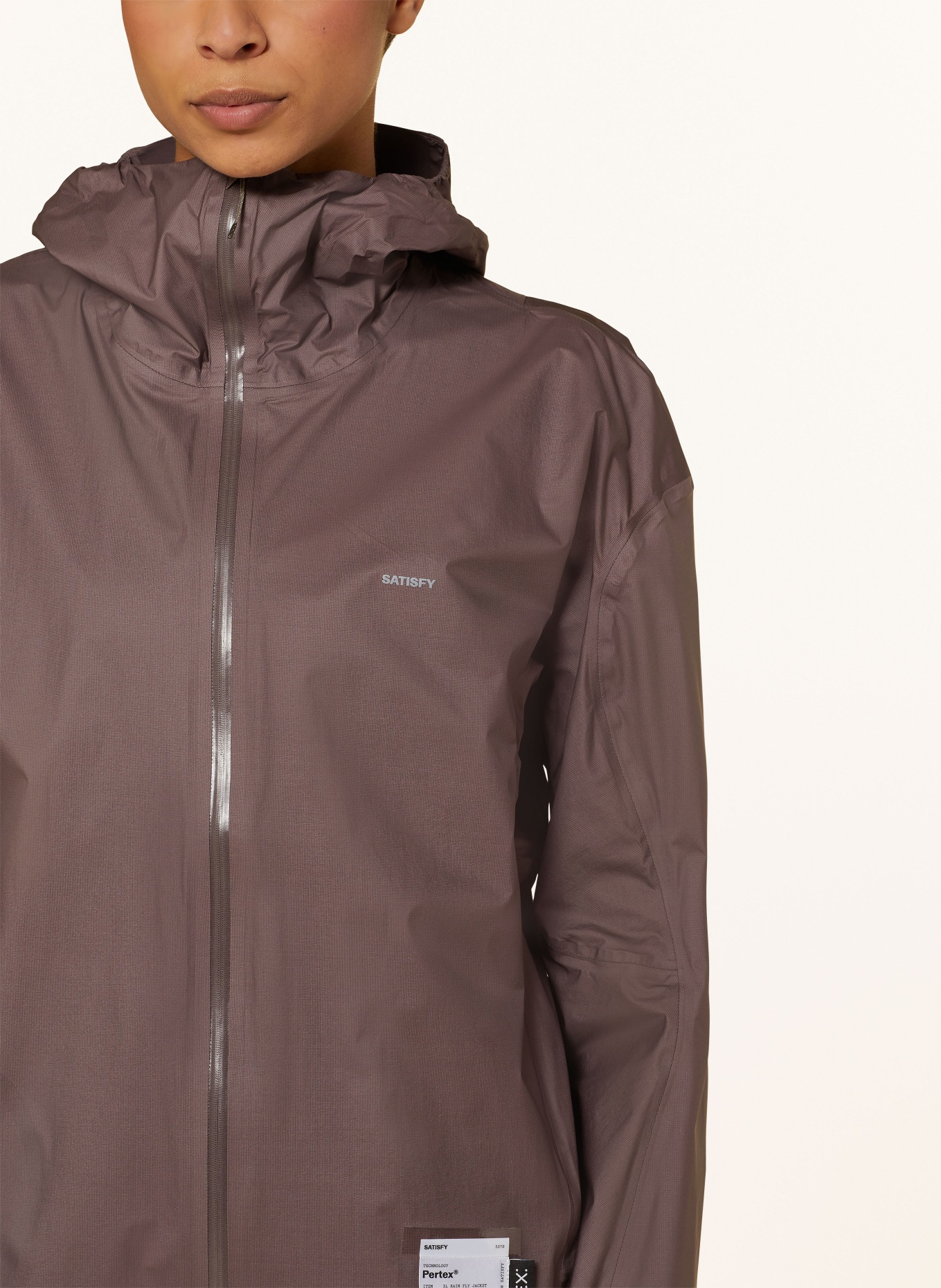 SATISFY Running jacket PERTEX® 3L FLY, Color: PURPLE (Image 5)